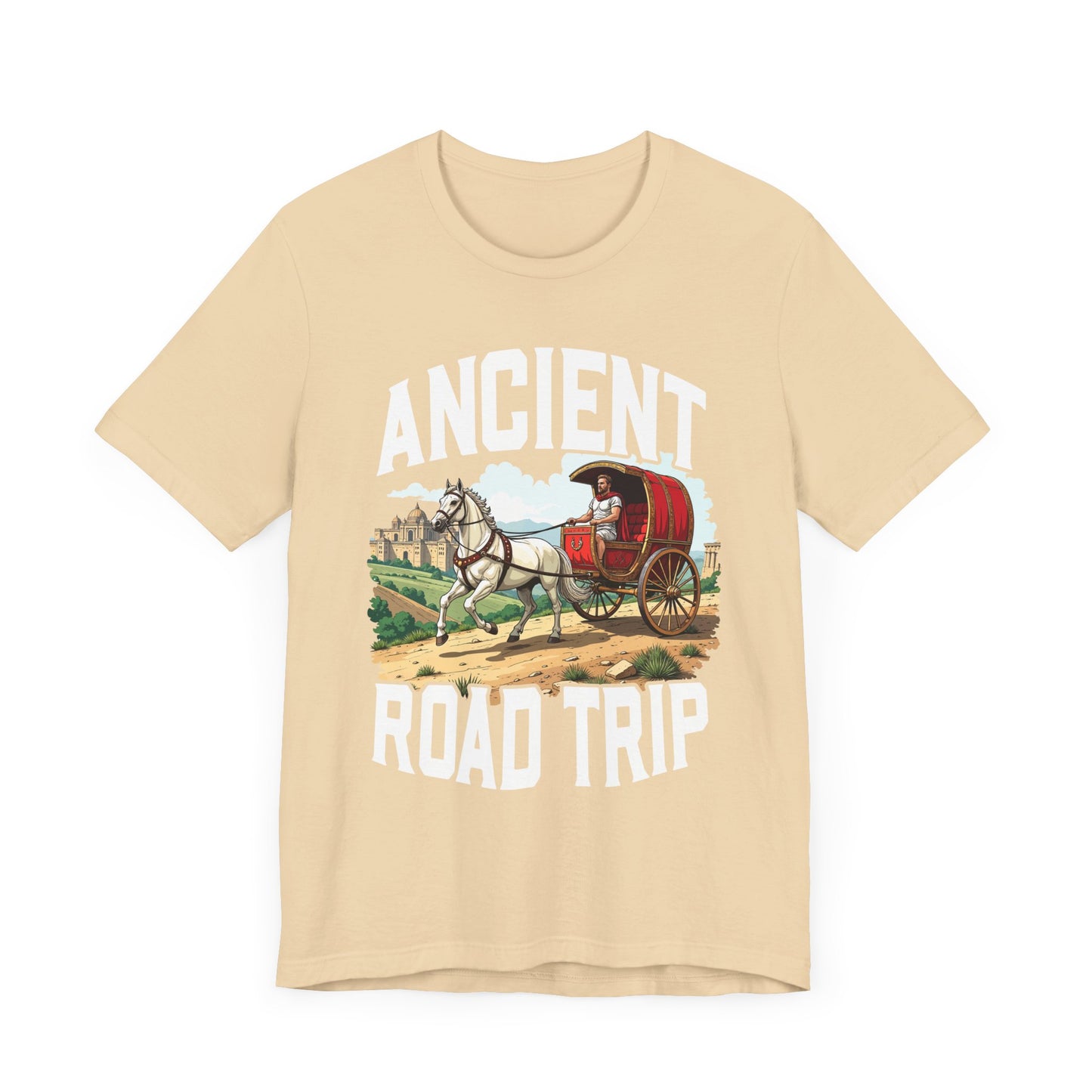 Ancient Road Trip Tee, History Explorer Shirt, Archaeology Adventure Top, Cultural Heritage Graphic, Travel Through Time Gift