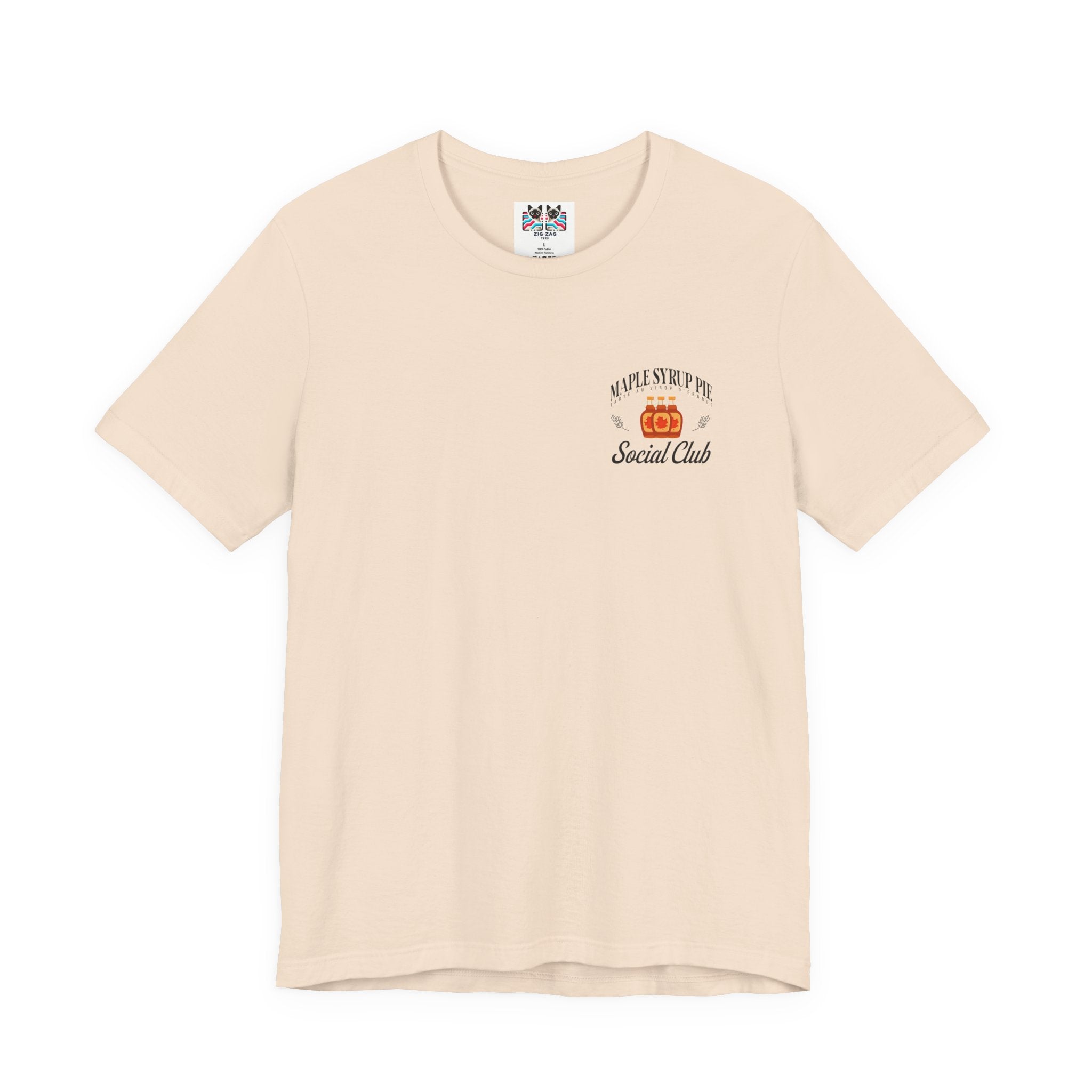 Maple Syrup Pie T-Shirt – Featuring Classic Canadian Dessert Graphic