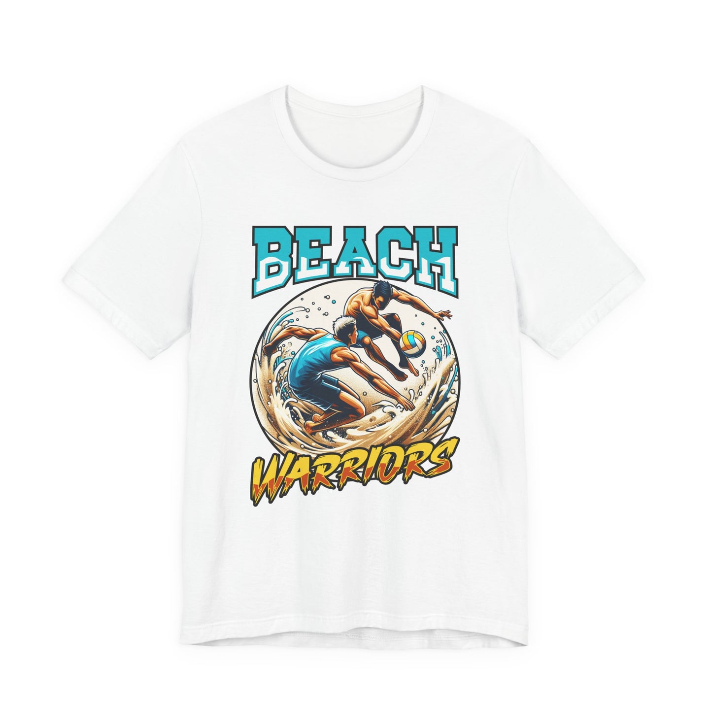 Beach Warriors – Sand Court Battle Beach Ball Graphic T-Shirt