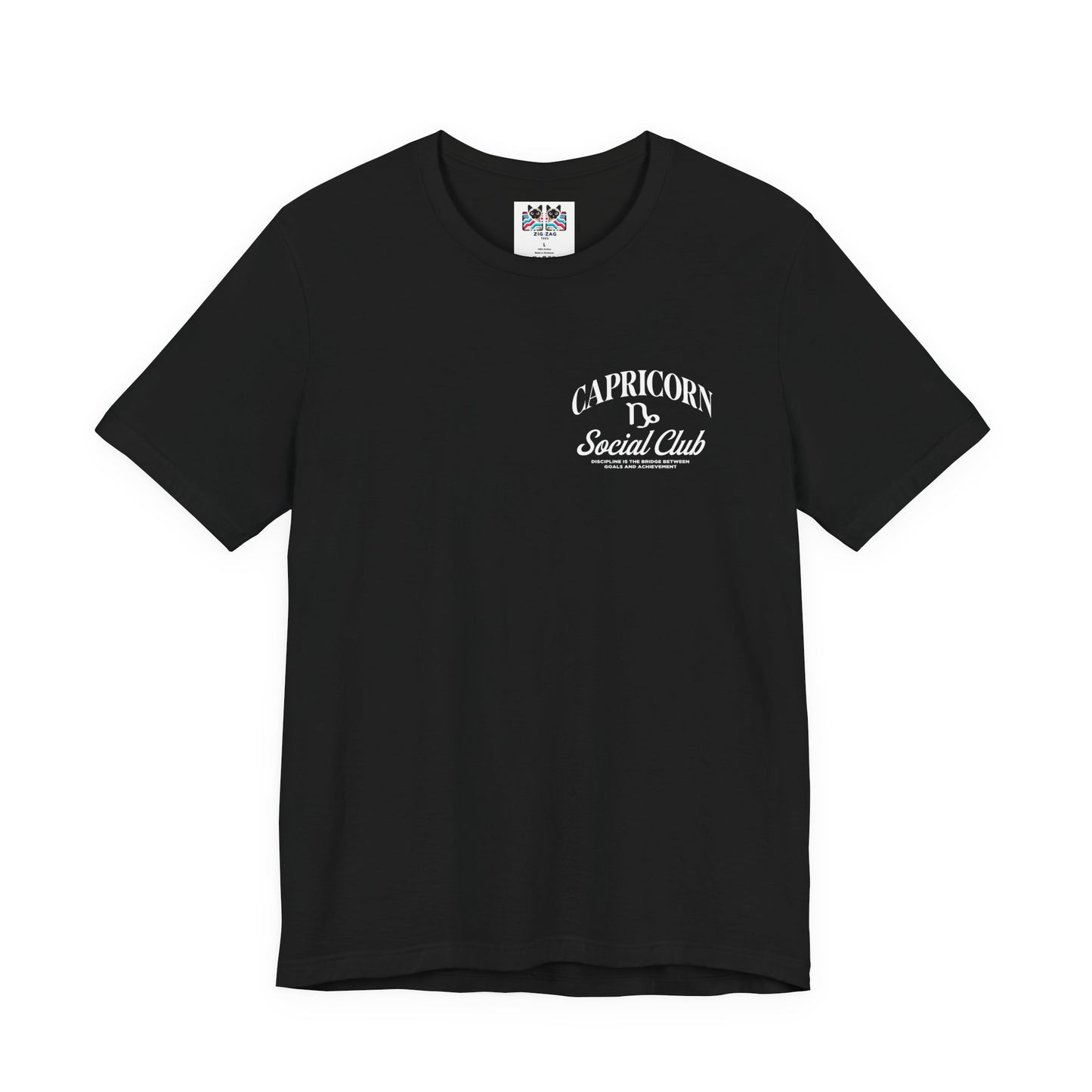 Capricorn Social Club T-Shirt – Discipline Is the Bridge