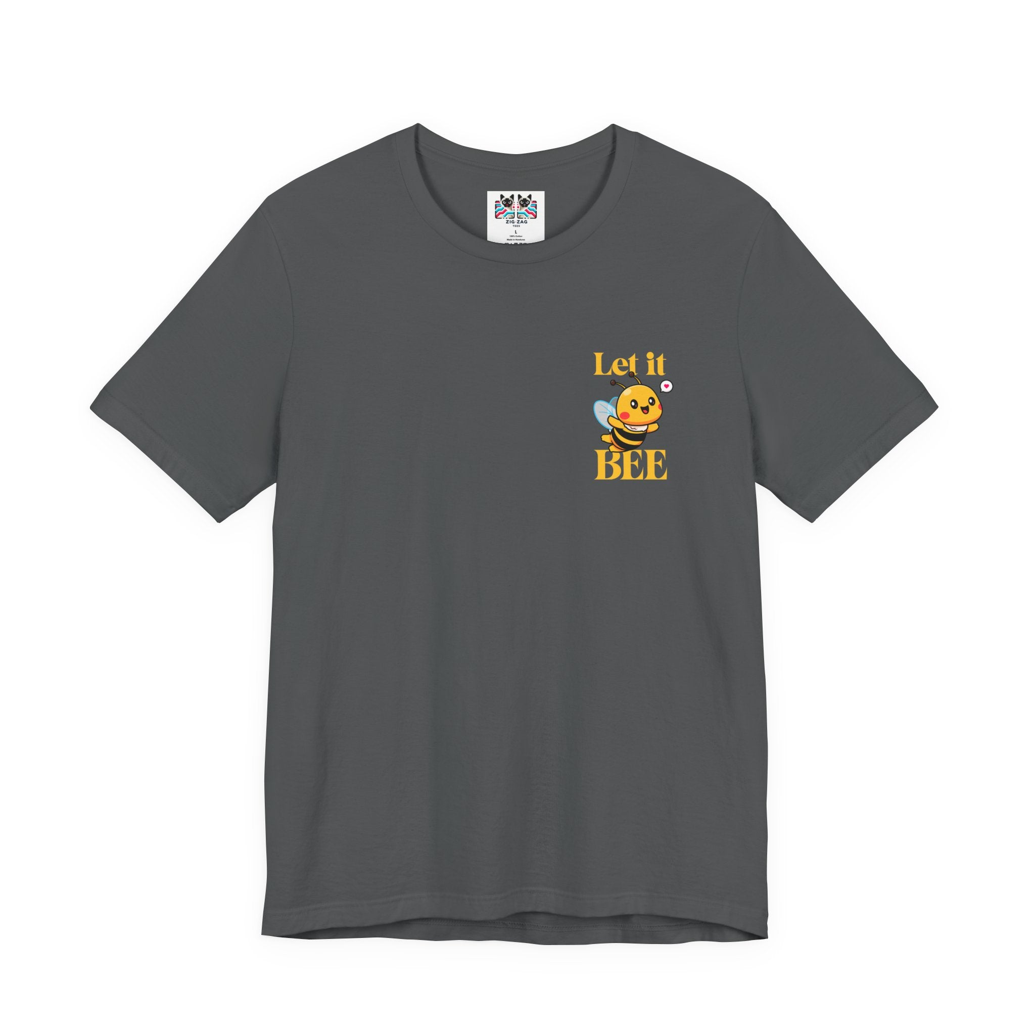 Let It Bee Happy Flying Bee T-Shirt