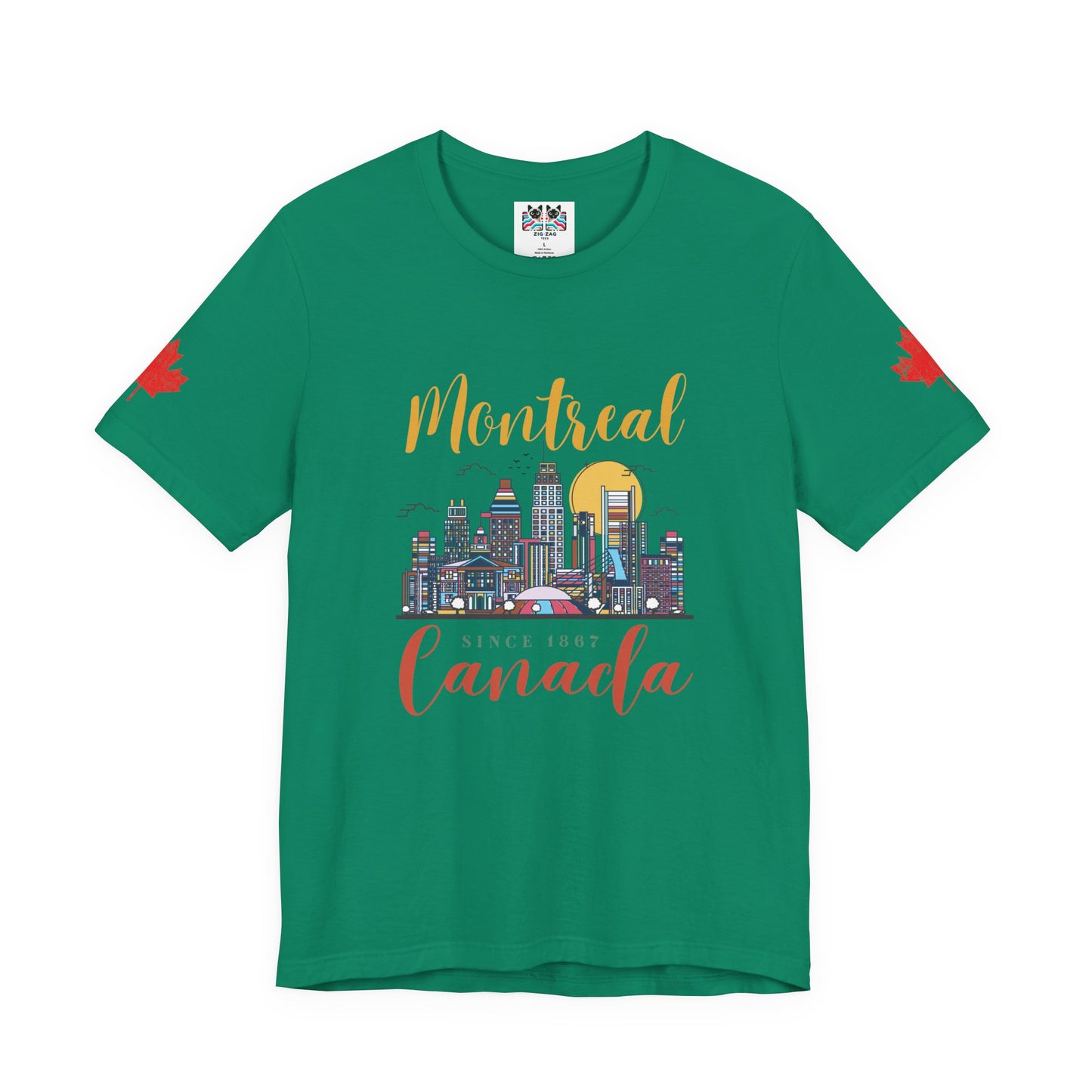 Montreal Skyline Canada Since 1867 T-Shirt