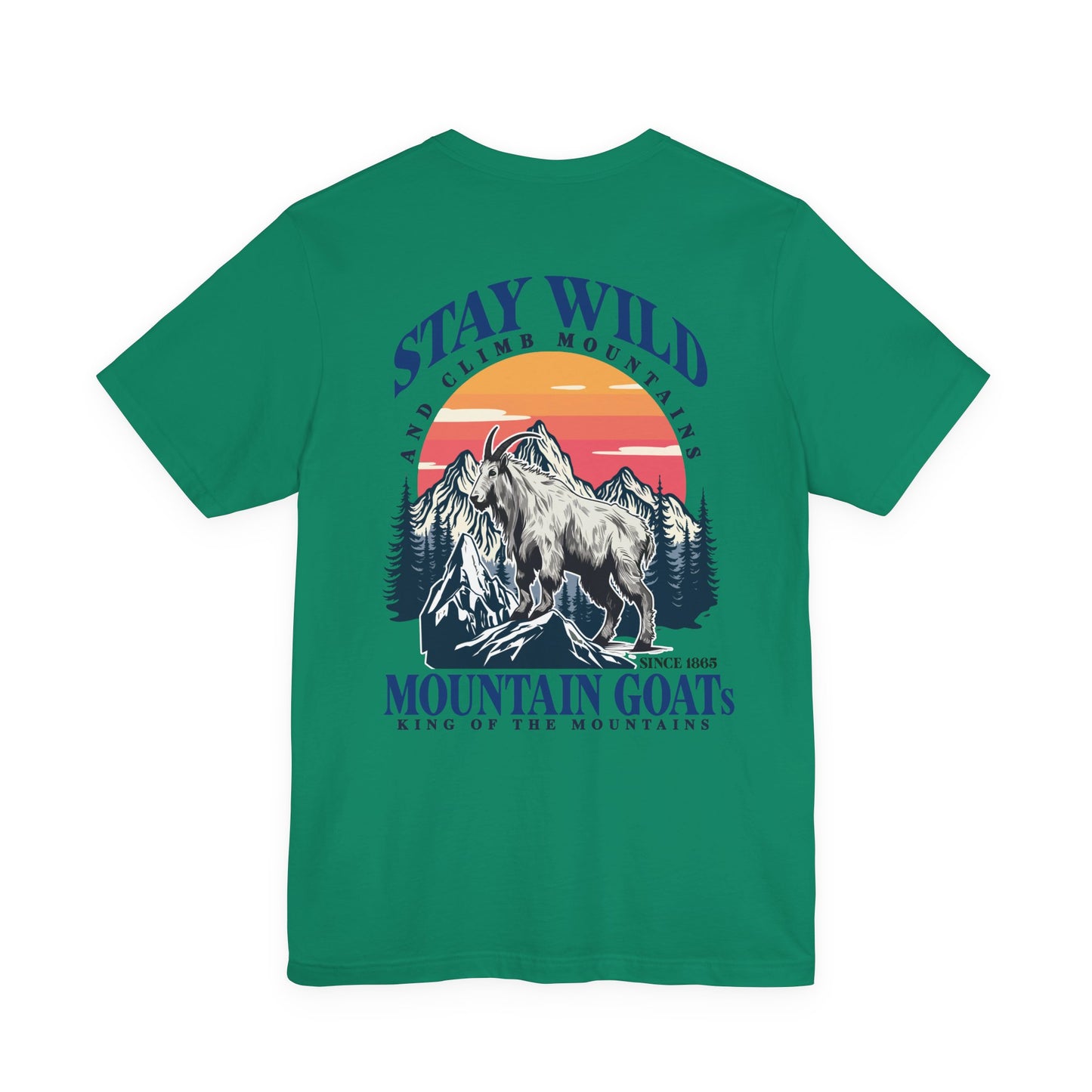 Goat Stay Wild and Climb Mountains T-Shirt