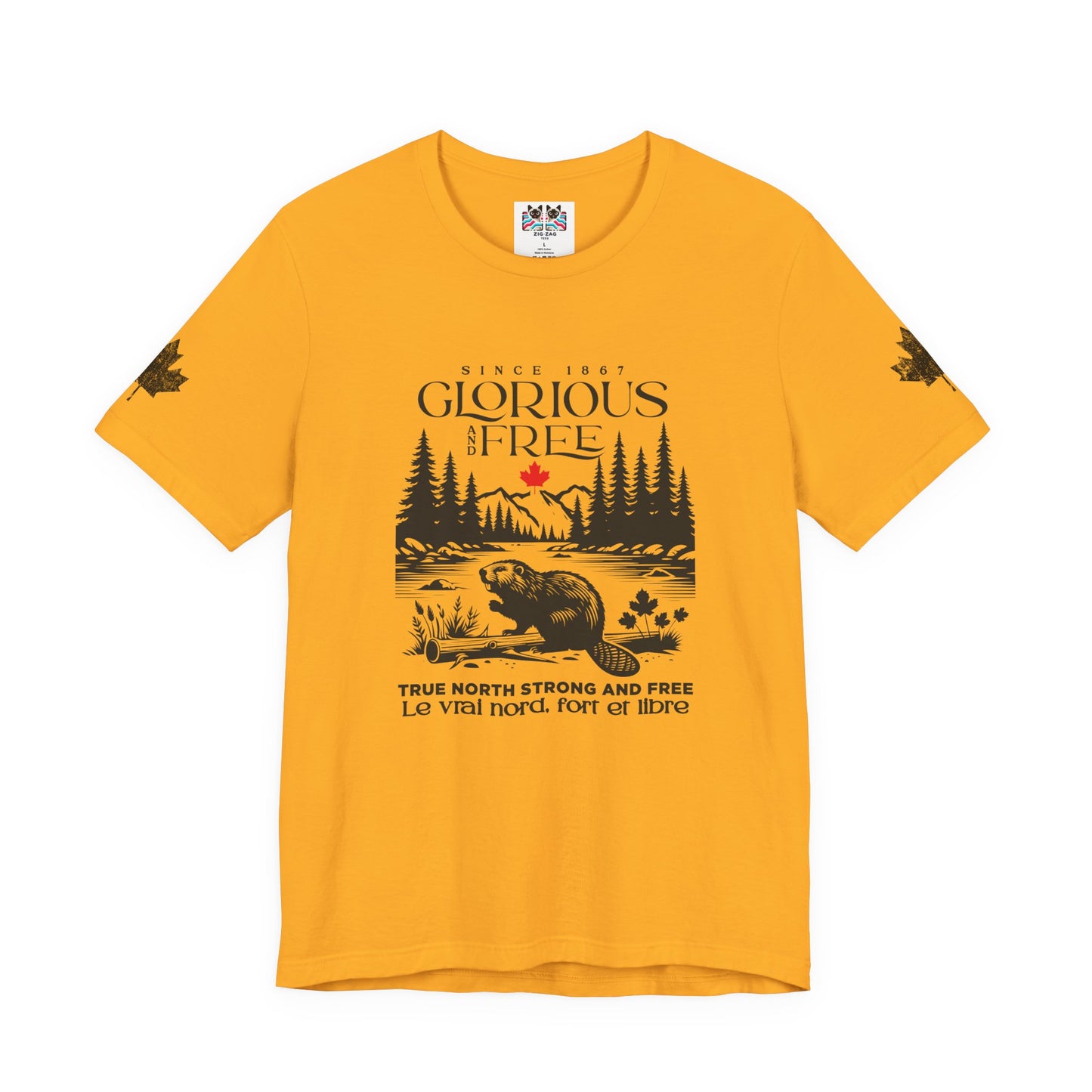 Canada Beaver Glorious North T-Shirt