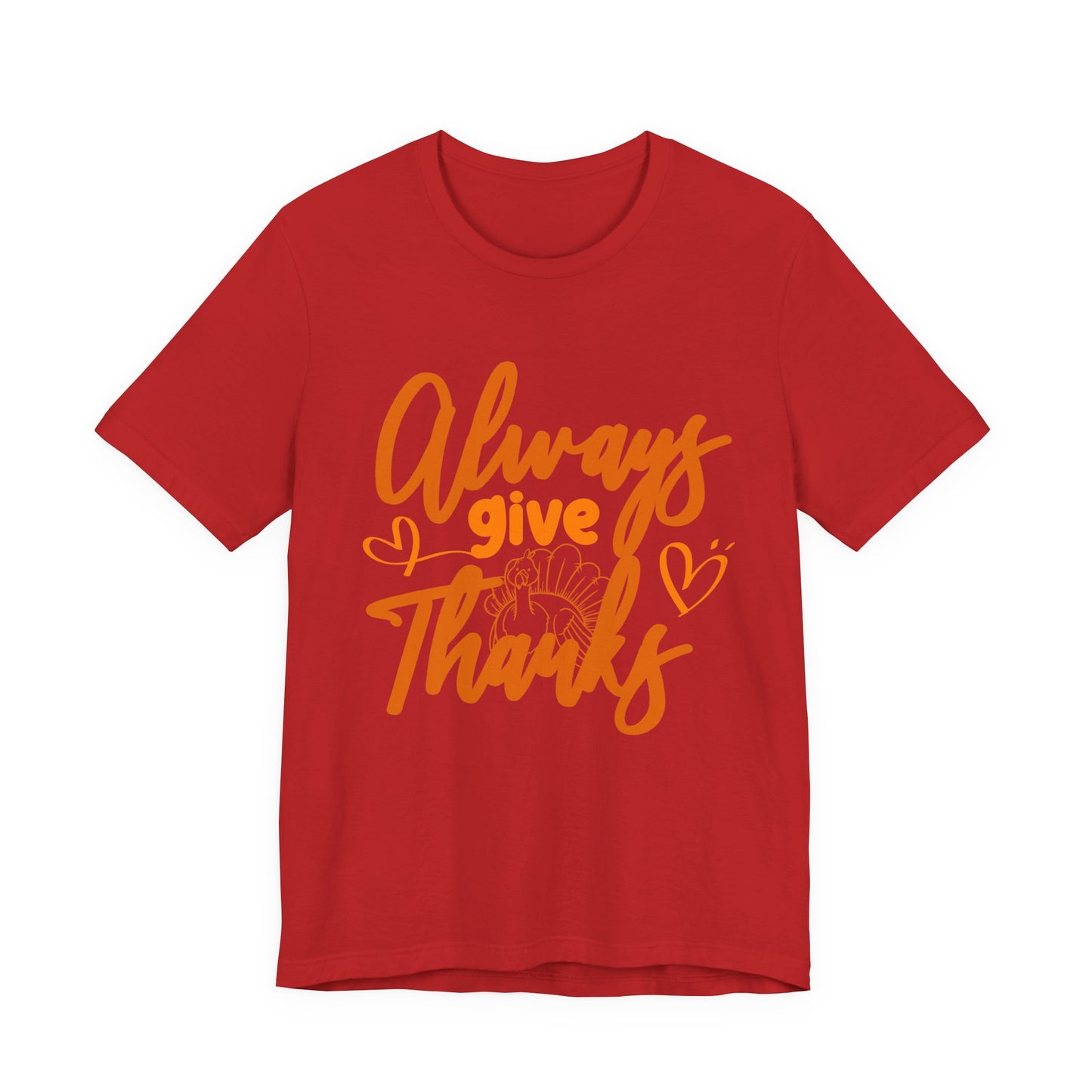 Always Give Thanks Turkey T-Shirt