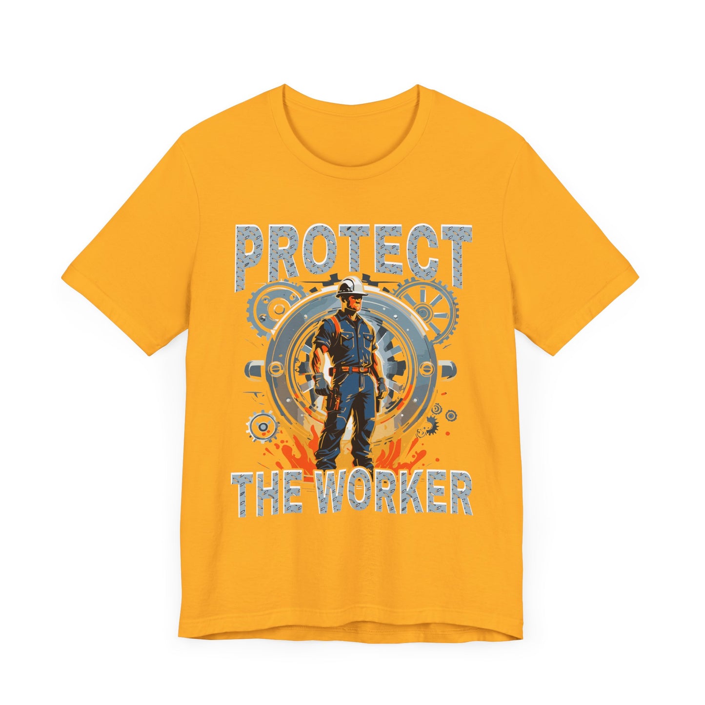 Protect The Worker - Industrial Safety T-Shirt