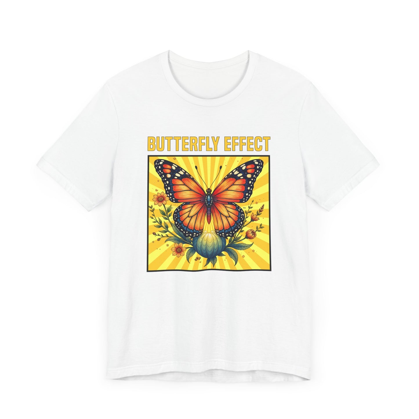 Butterfly Effect Tee, Transformation Quote Shirt, Growth Energy Top, Change Is Powerful Tee, Inspirational Gift Tee