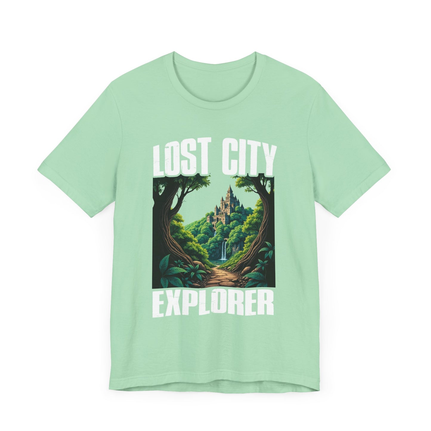 Lost City Explorer Tee, History Adventure Shirt, Archaeology Trek Top, Ancient Mystery Graphic, Discovery Fan Gift