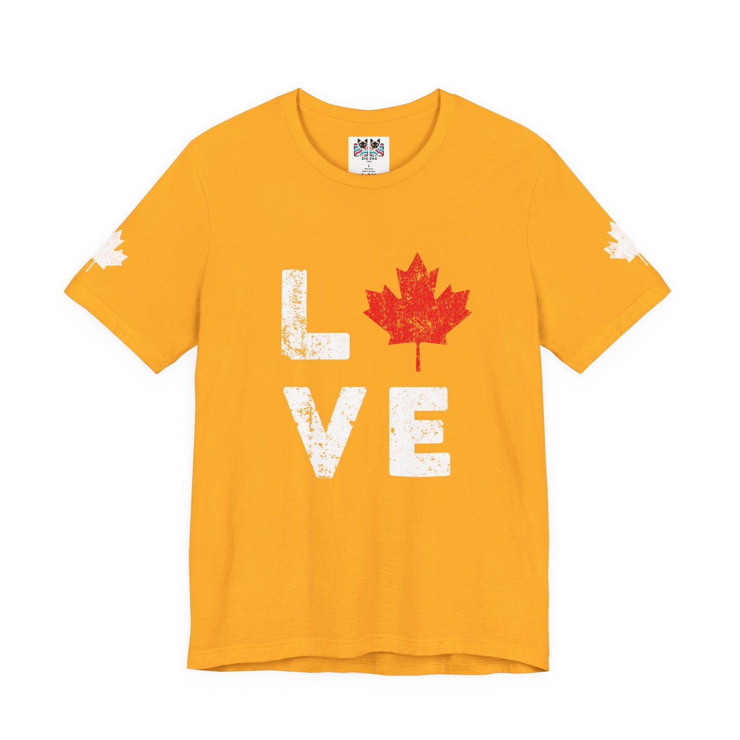 Canada Maple Leaf Love T-Shirt