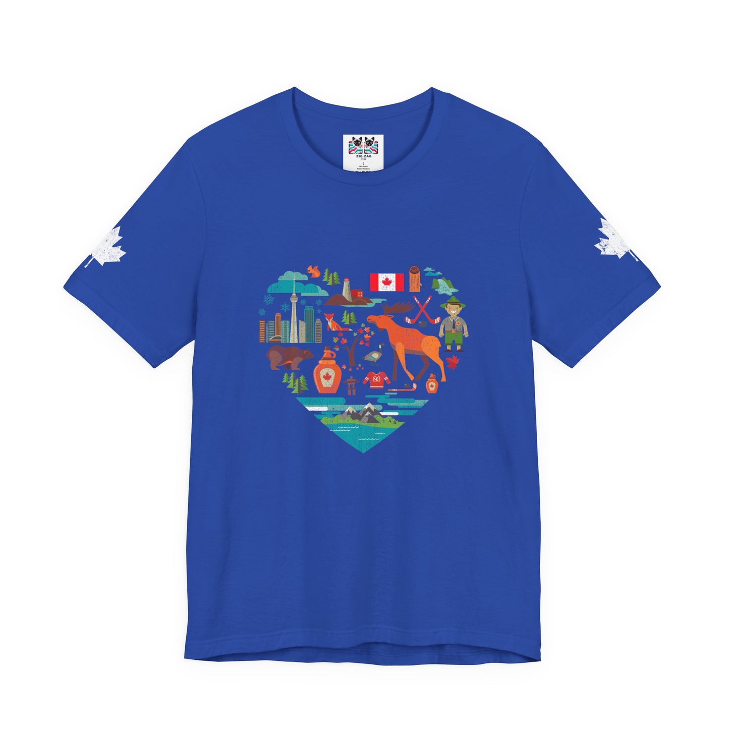 Canada Heart Icons Heritage T-Shirt
