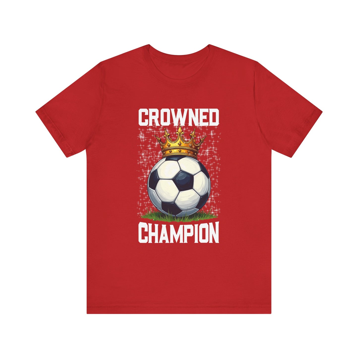Crowned Champion Shirt, Victory Tee, Motivational Sports Shirt, Winning Mindset Top, Athlete Gift Tee, Hustle Hard Shirt