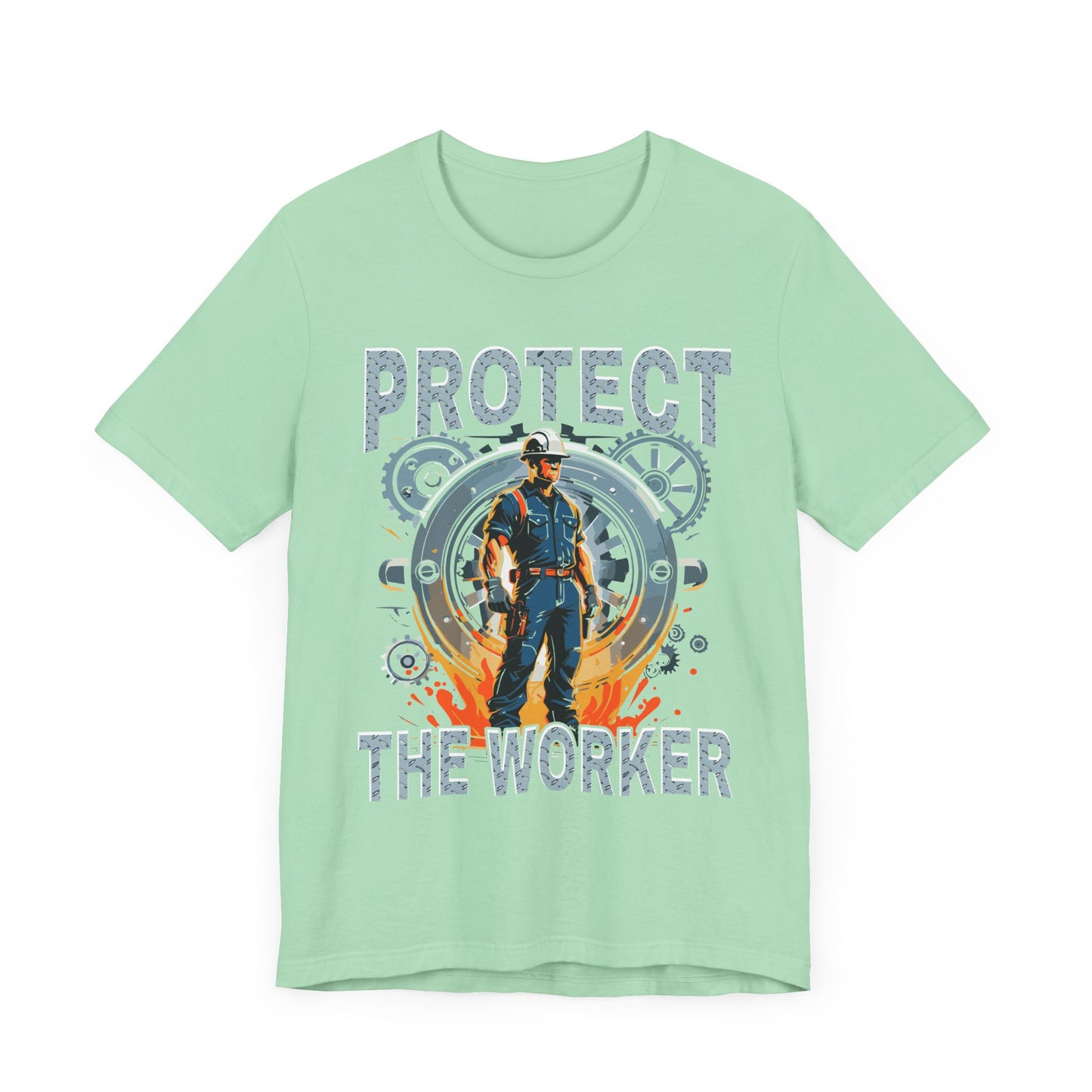 Protect The Worker - Industrial Safety T-Shirt