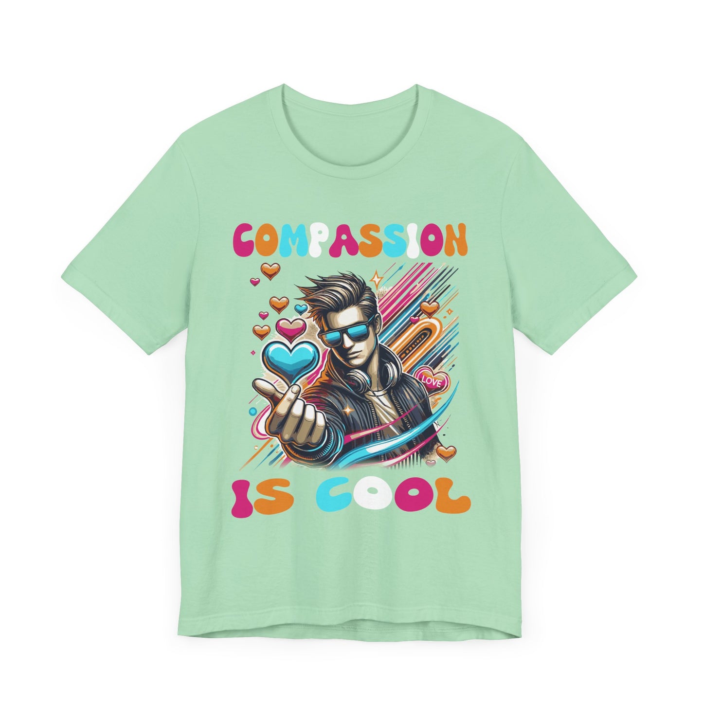 Compassion Is Cool - Kindness Graphic T-Shirt