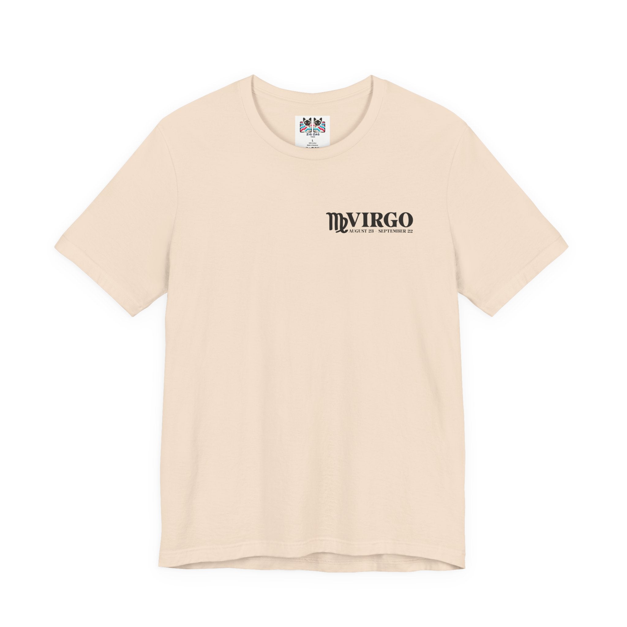 Virgo Lady Zodiac T-Shirt – Excellence Is Not an Act but a Habit