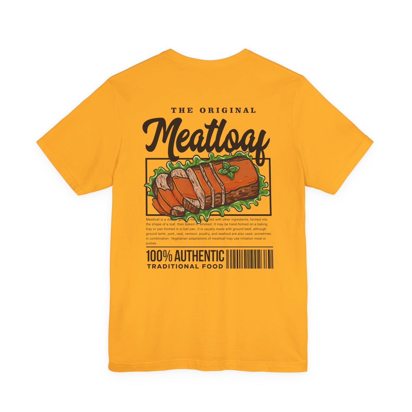 The Original Meatloaf Tshirt – Classic Comfort Food Icon