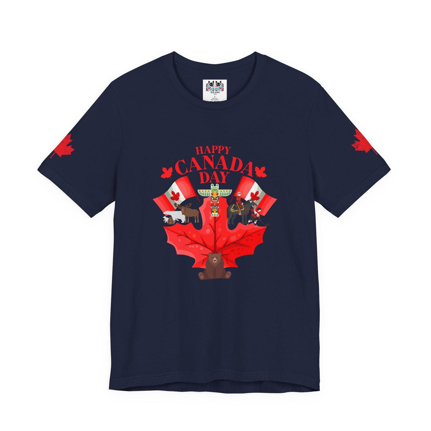 Happy Canada Day Maple Celebration T-Shirt