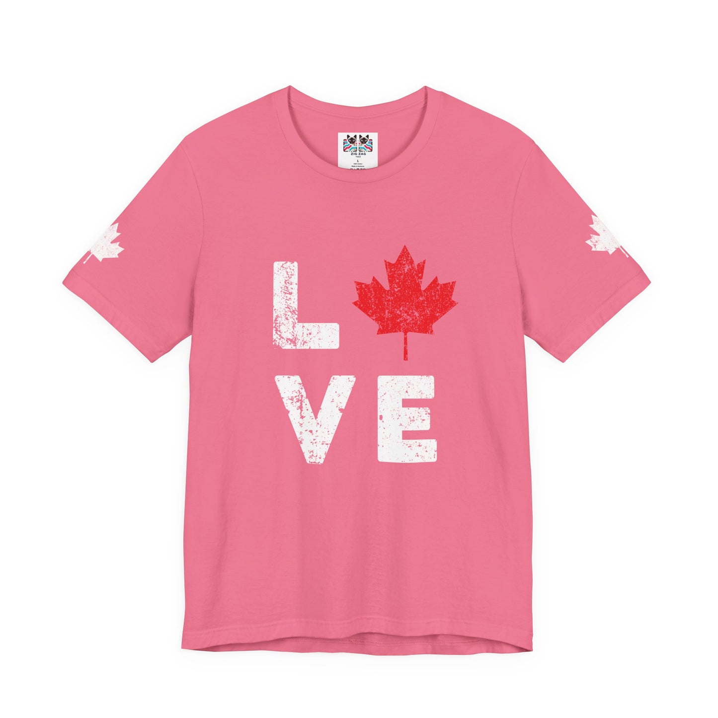 Canada Maple Leaf Love T-Shirt