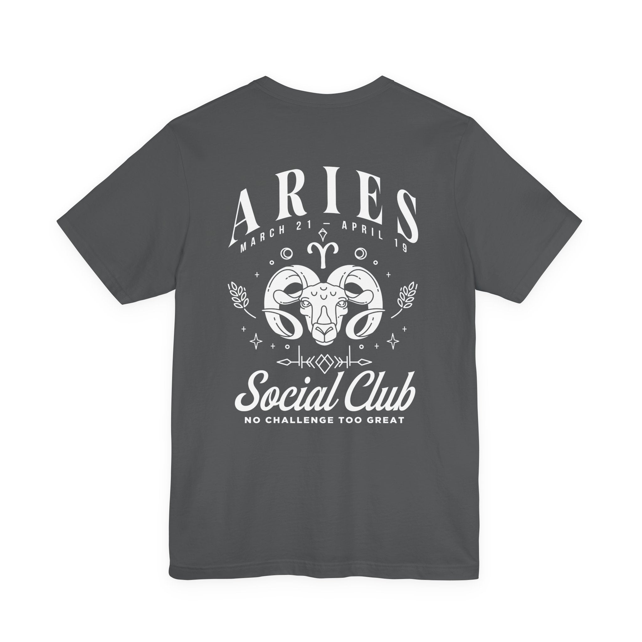 Aries Social Club T-Shirt – No Challenge Too Great
