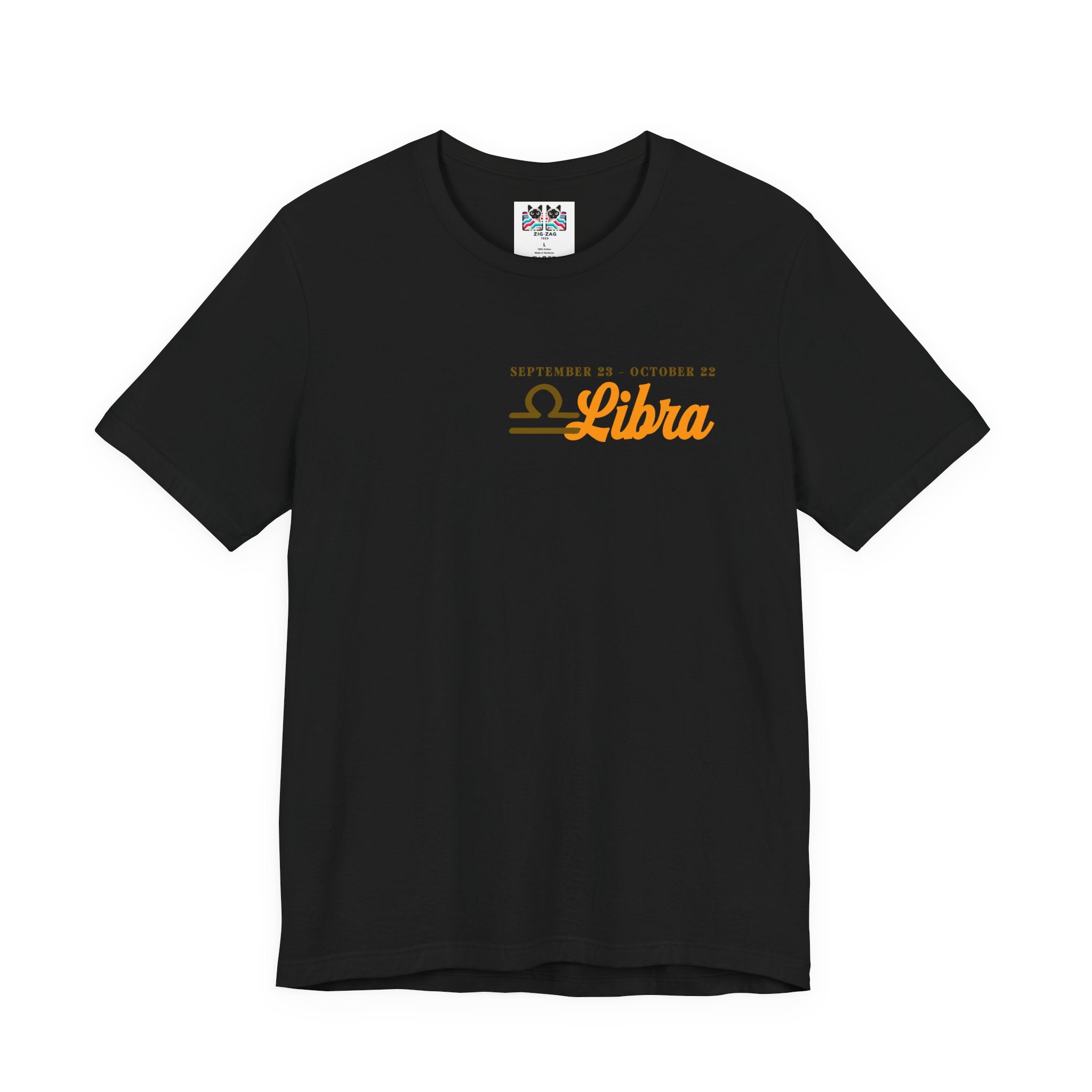 Libra Zodiac T-Shirt – Peace Is My Greatest Treasure Zodiac Wheel