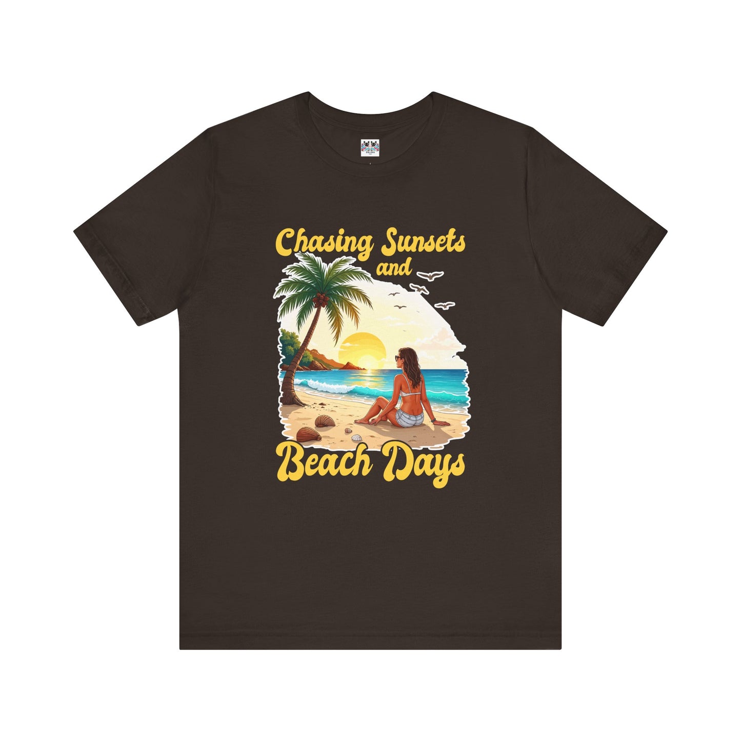 Chasing Sunsets and Beach Days Summer Escape T-Shirt