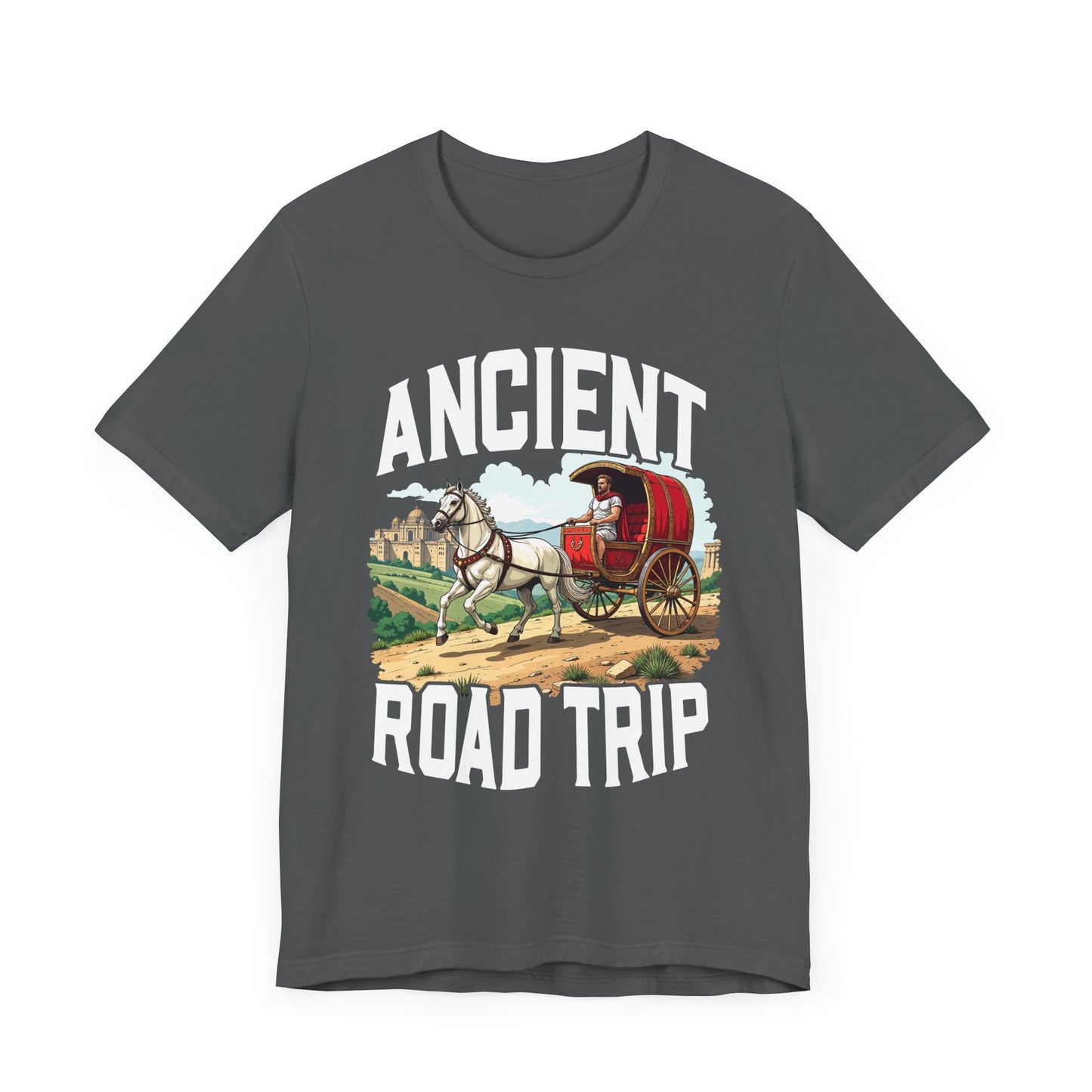 Ancient Road Trip Tee, History Explorer Shirt, Archaeology Adventure Top, Cultural Heritage Graphic, Travel Through Time Gift
