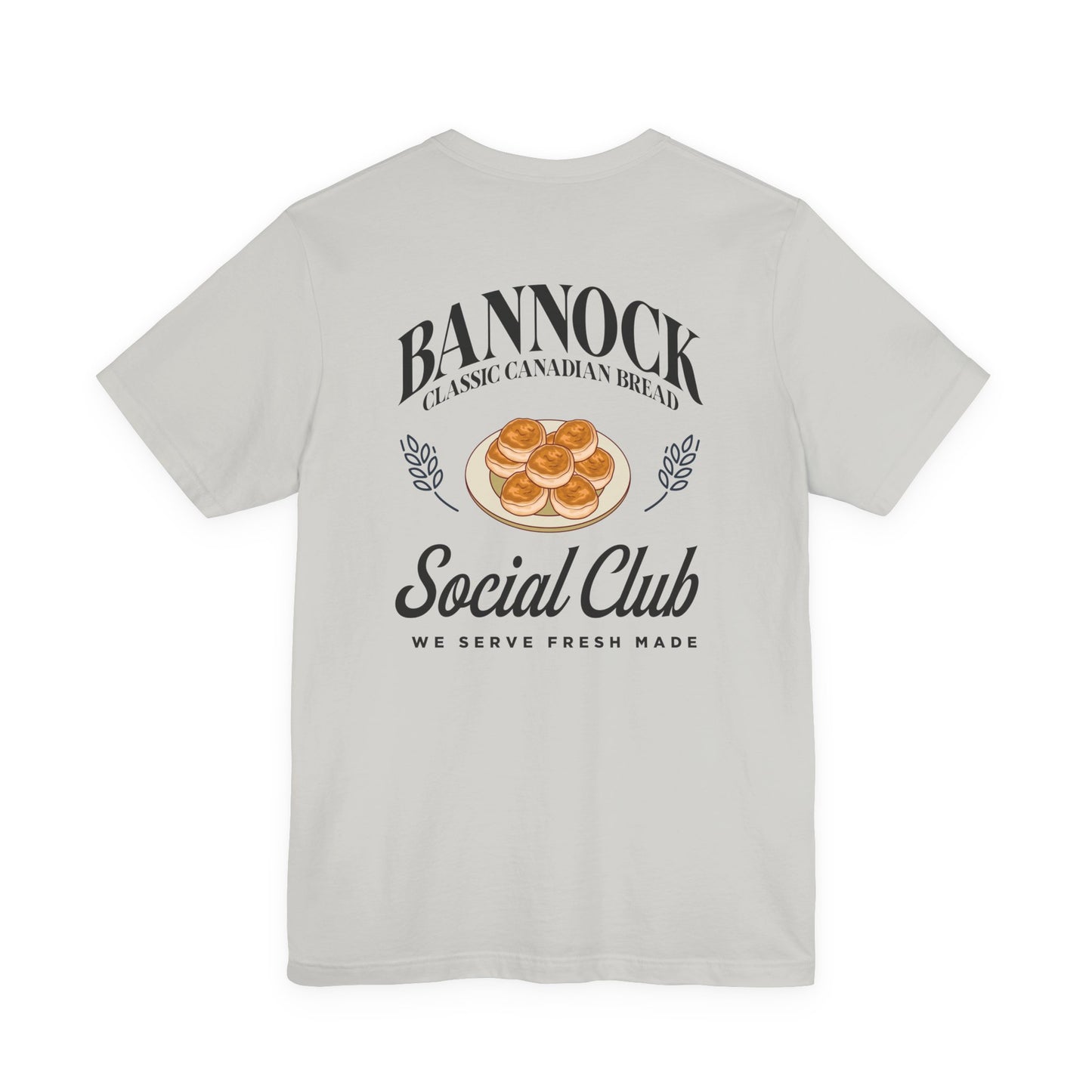 Bannock Classic Canadian Bread T-Shirt – Featuring Traditional Bread Graphic