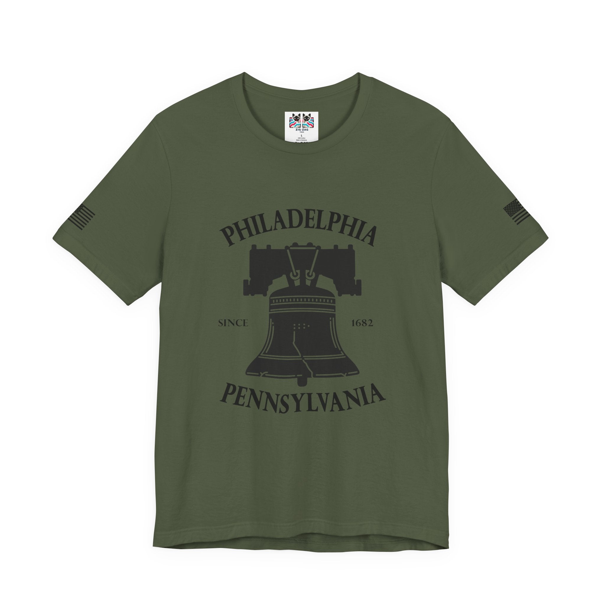 Philadelphia Pennsylvania Since 1682 T-Shirt – Liberty Bell Graphic Tee