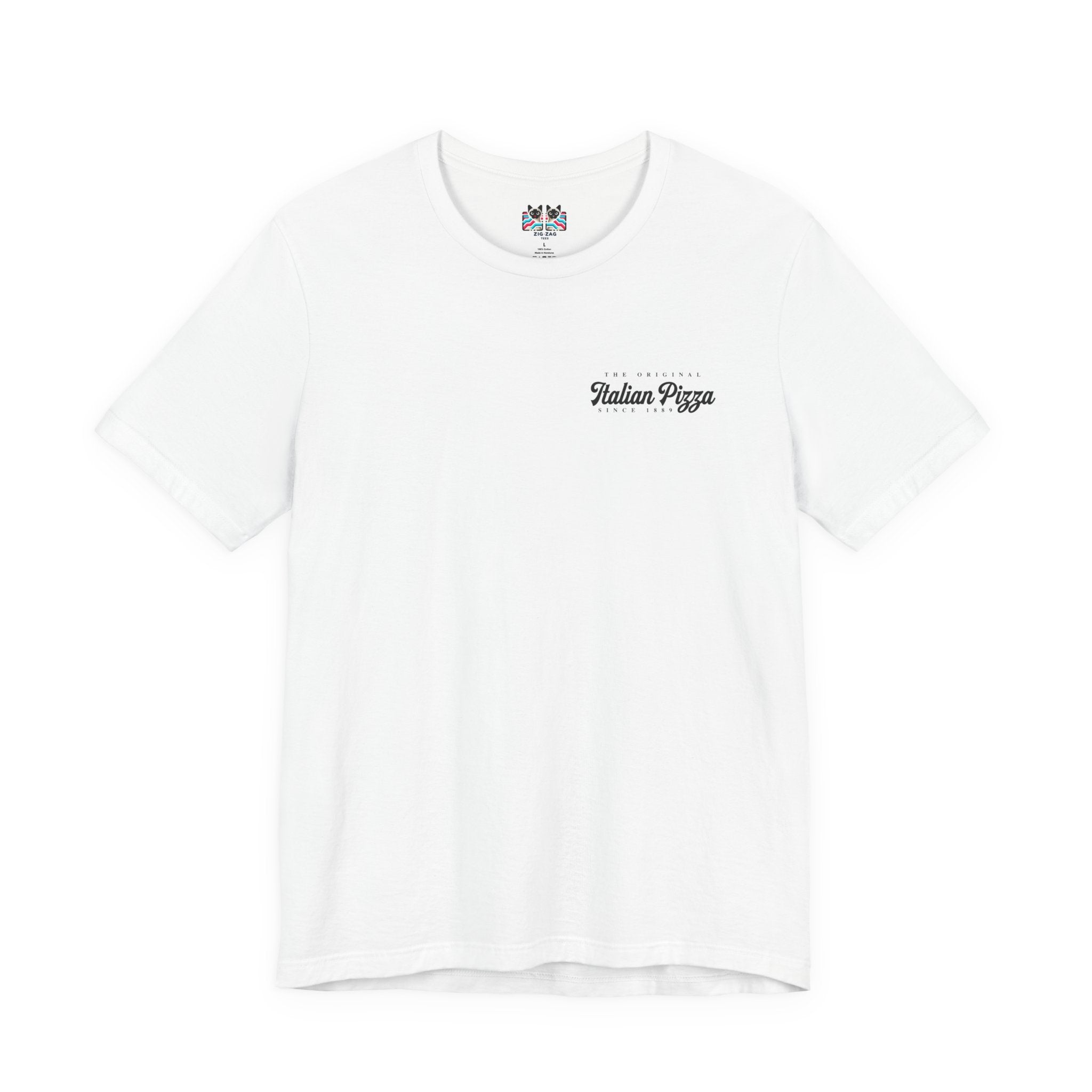 The Original Italian Pizza T-Shirt – Supreme Flavor with Classic Ingredients Graphic
