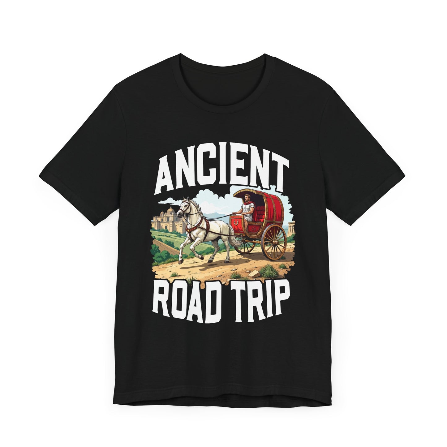 Ancient Road Trip Tee, History Explorer Shirt, Archaeology Adventure Top, Cultural Heritage Graphic, Travel Through Time Gift