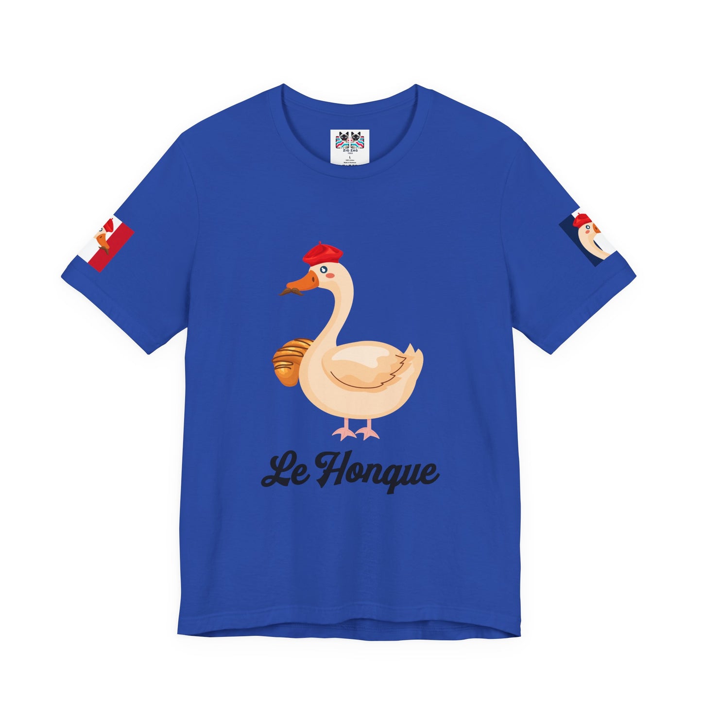 Le Honque Goose T-Shirt – Funny French Beret Goose Meme Graphic Tee