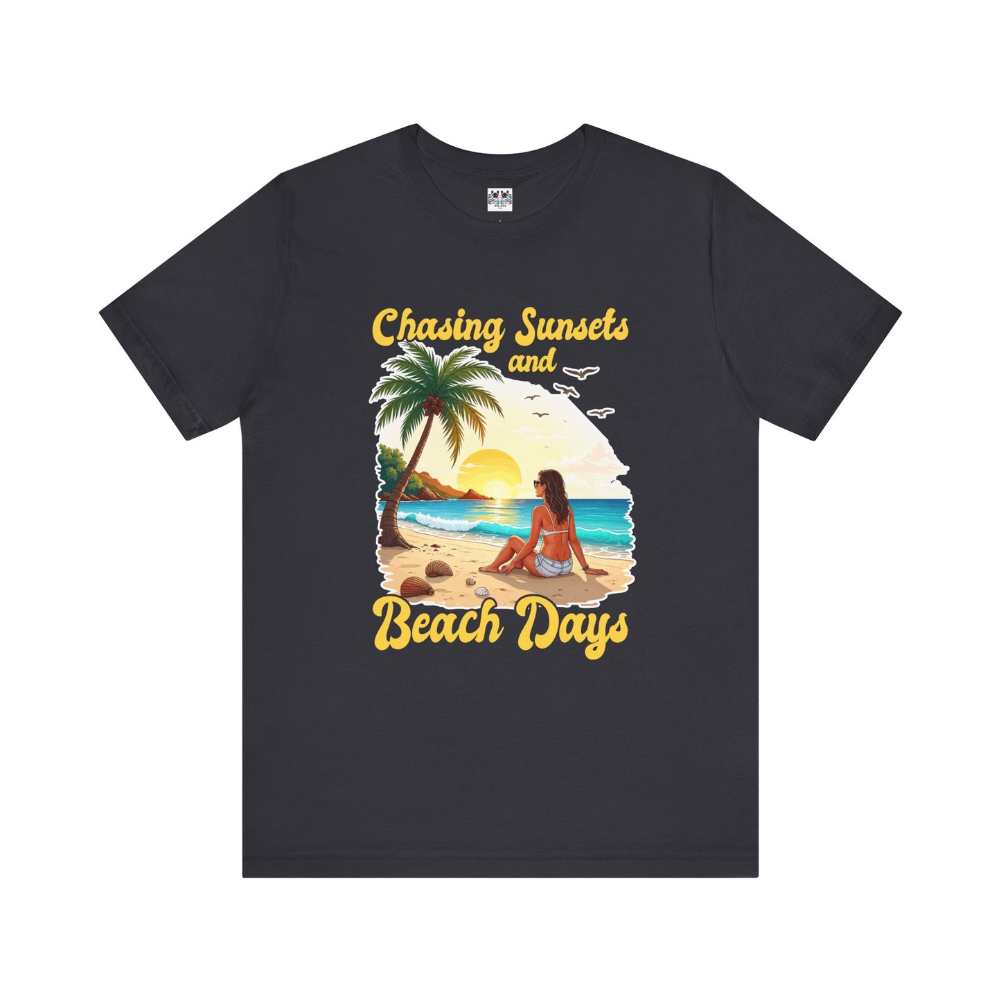 Chasing Sunsets and Beach Days Summer Escape T-Shirt