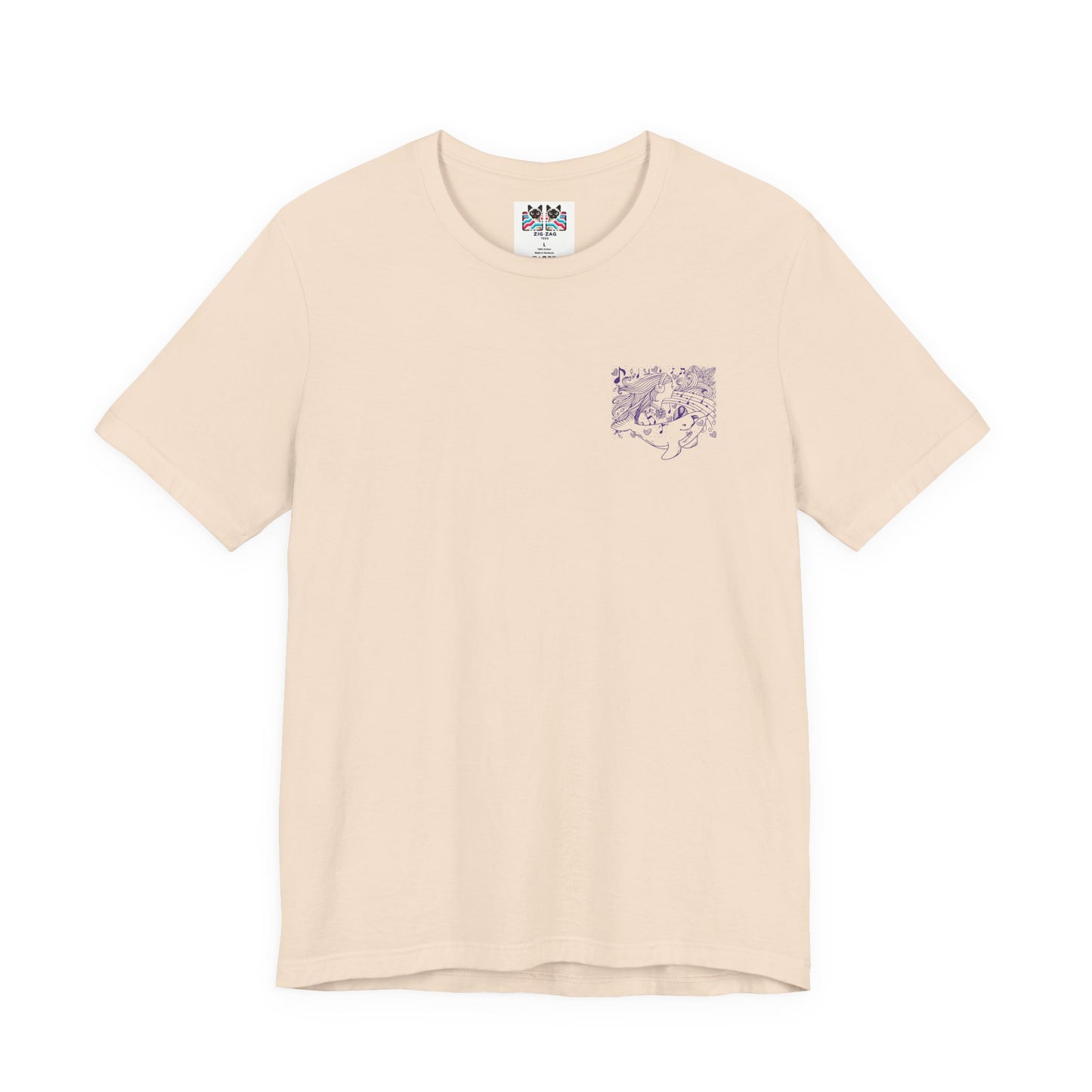 Gentle Rain, Powerful Waves, Soulful Whale Song Piano T-Shirt