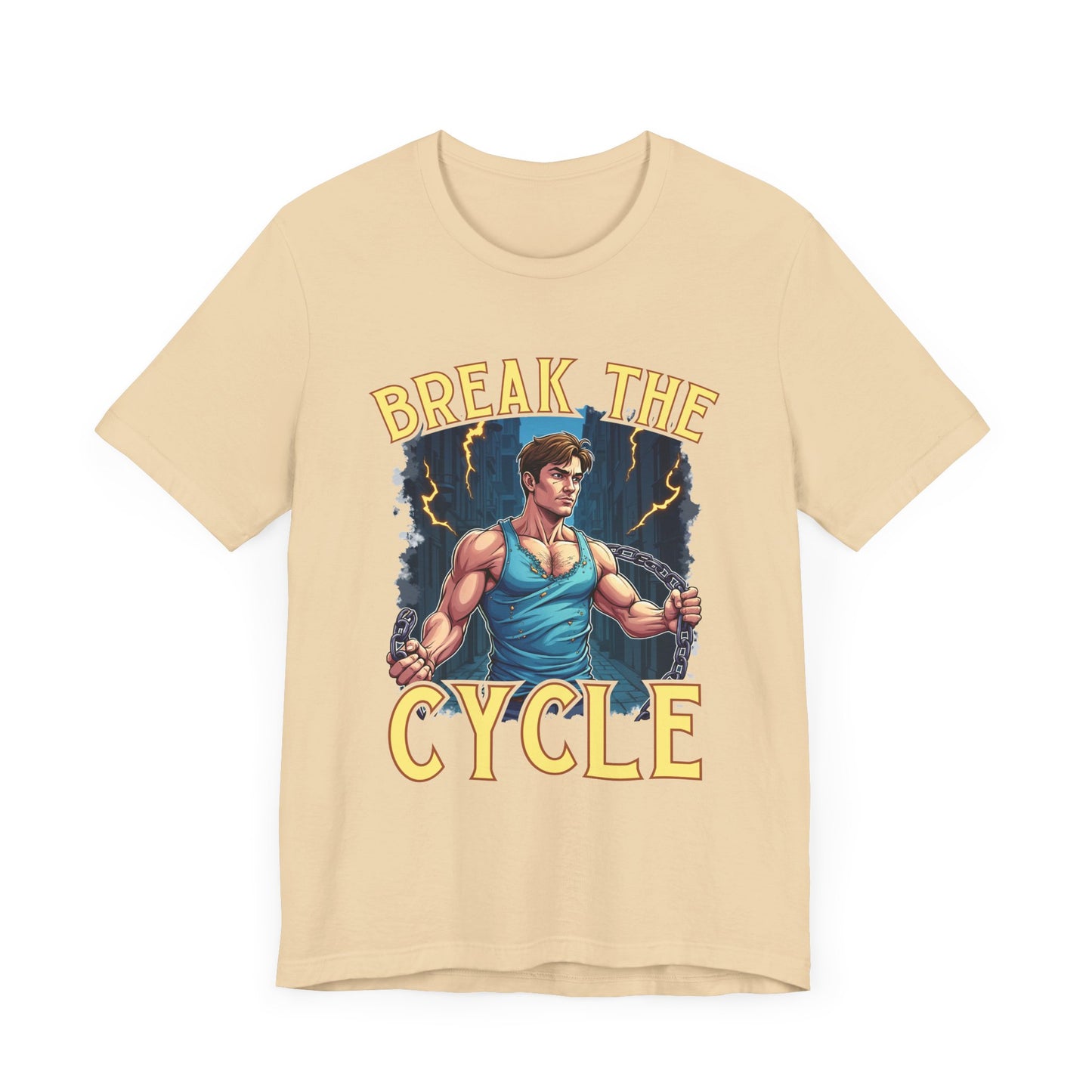 Break the Cycle – Strong Men Unleash your inner strength and determination Graphic T-Shirt