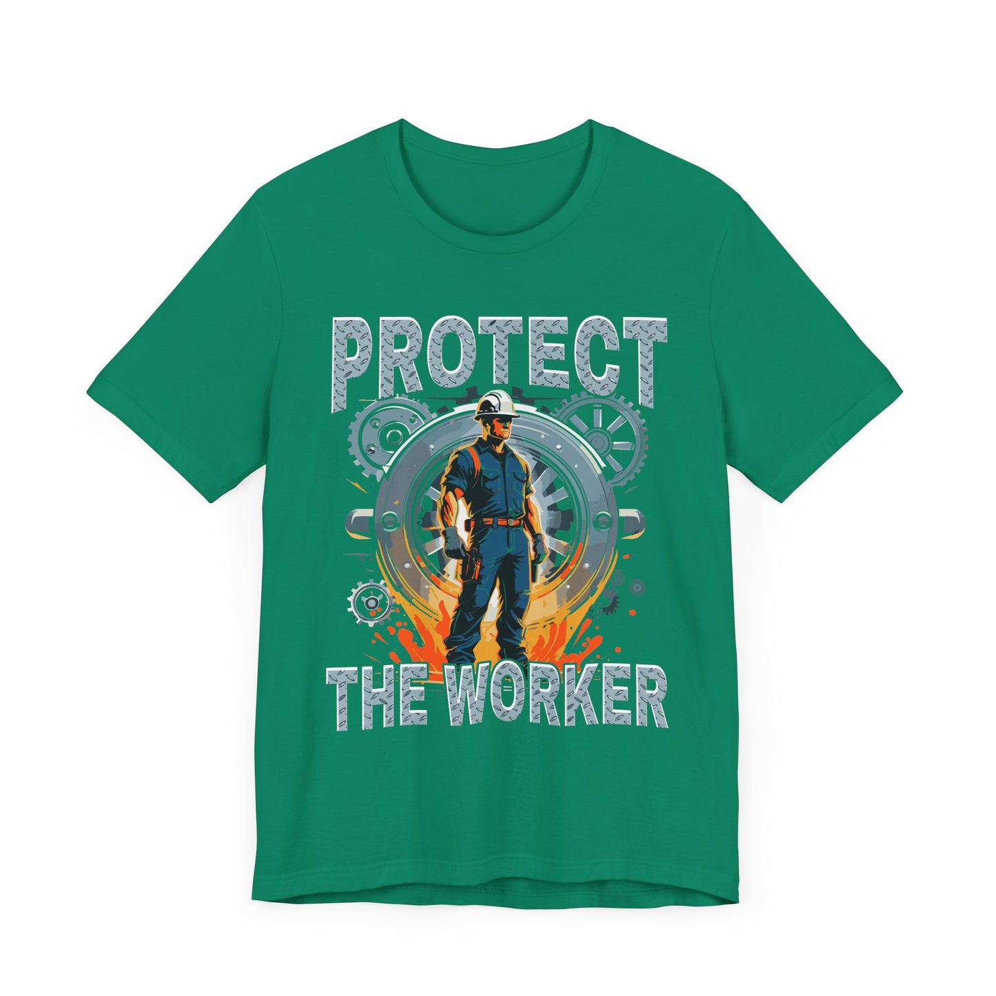 Protect The Worker - Industrial Safety T-Shirt