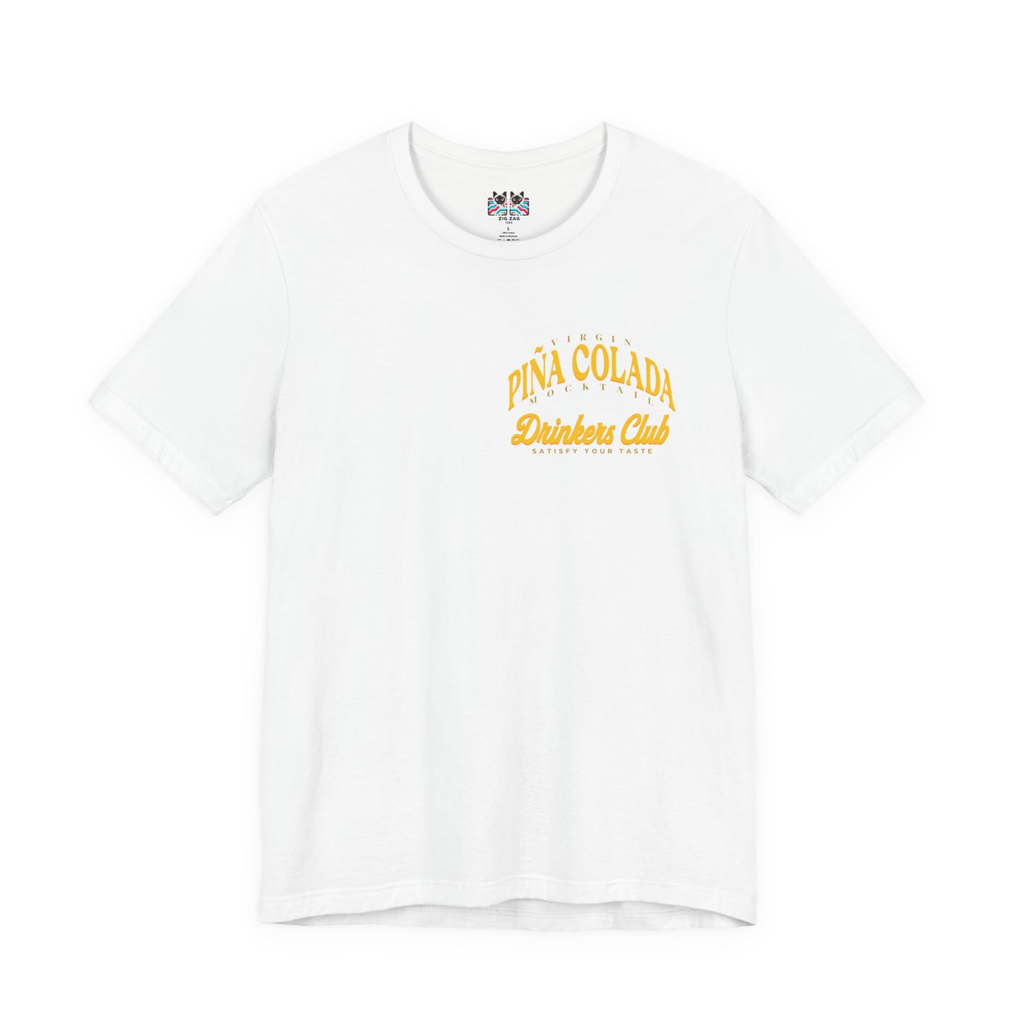Virgin Pina Colada Mocktail Drinkers Club Tshirt – Satisfy Your Taste