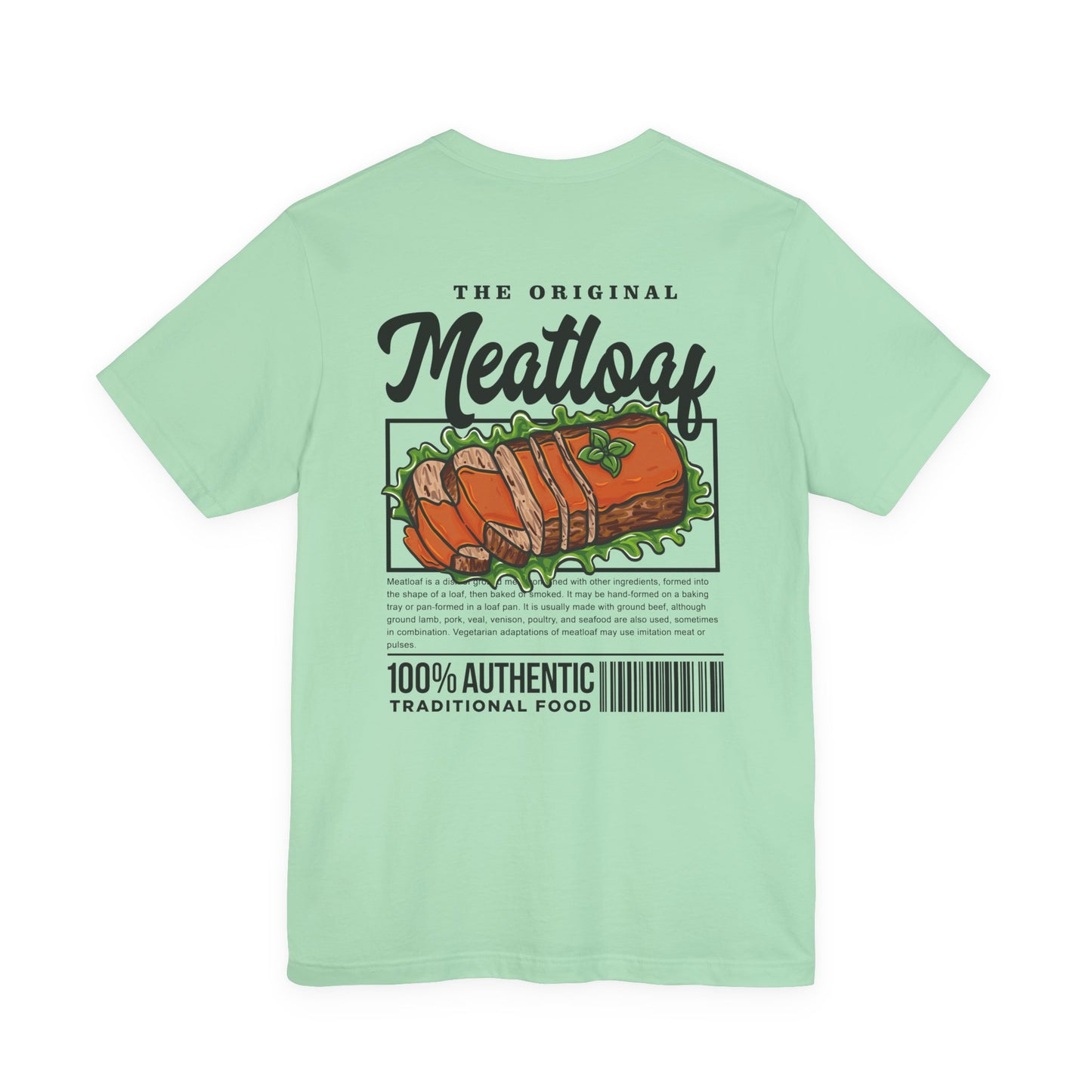 The Original Meatloaf Tshirt – Classic Comfort Food Icon