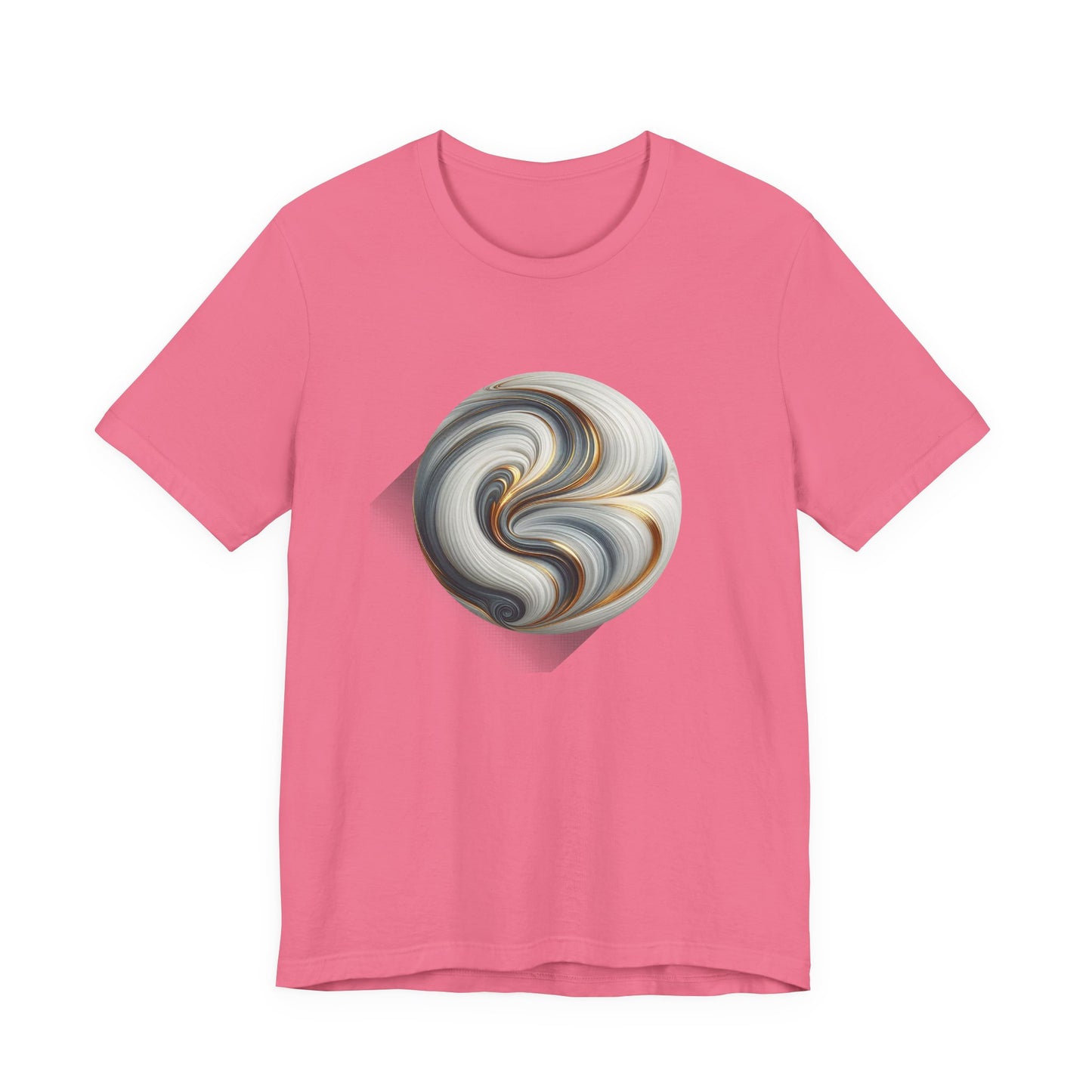 Liquid Marble – Flowing Marble Effect Abstract Graphic T-Shirt