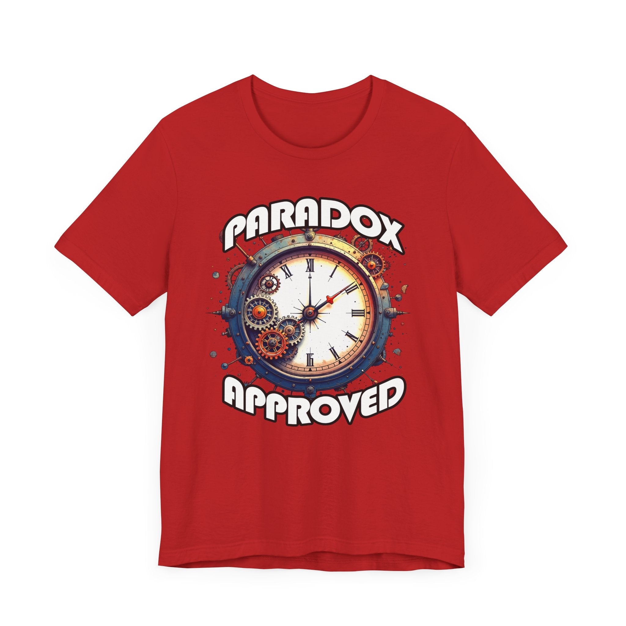 Paradox Approved Tee, Sci-Fi Logic Shirt, Time Travel Irony Tee, Time Theory Graphic Top, Timeline Twister Gift