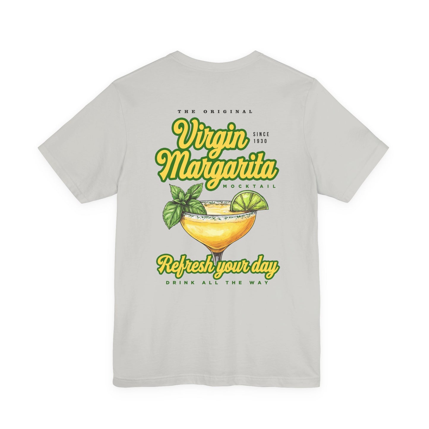Virgin Margarita Mocktail T-Shirt – Featuring Classic Refreshing Drink Graphic