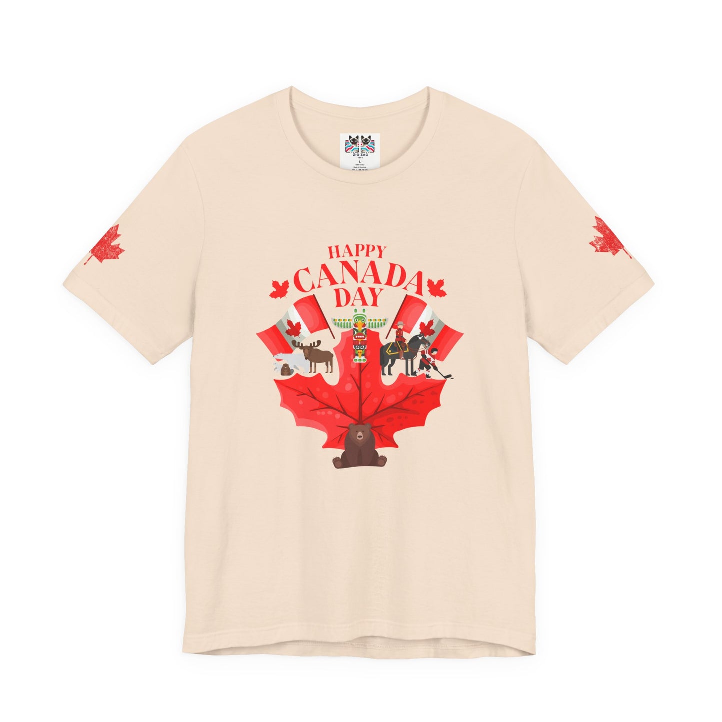 Happy Canada Day Maple Celebration T-Shirt