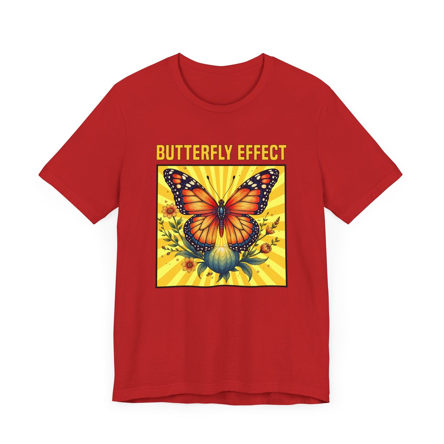 Butterfly Effect Tee, Transformation Quote Shirt, Growth Energy Top, Change Is Powerful Tee, Inspirational Gift Tee