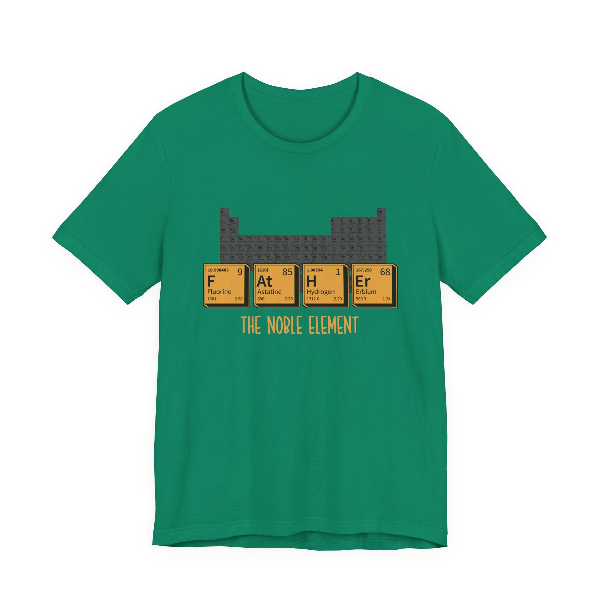 Funny Periodic Table T-Shirt – F At H Ar The Nobel Element Science Pun Tee
