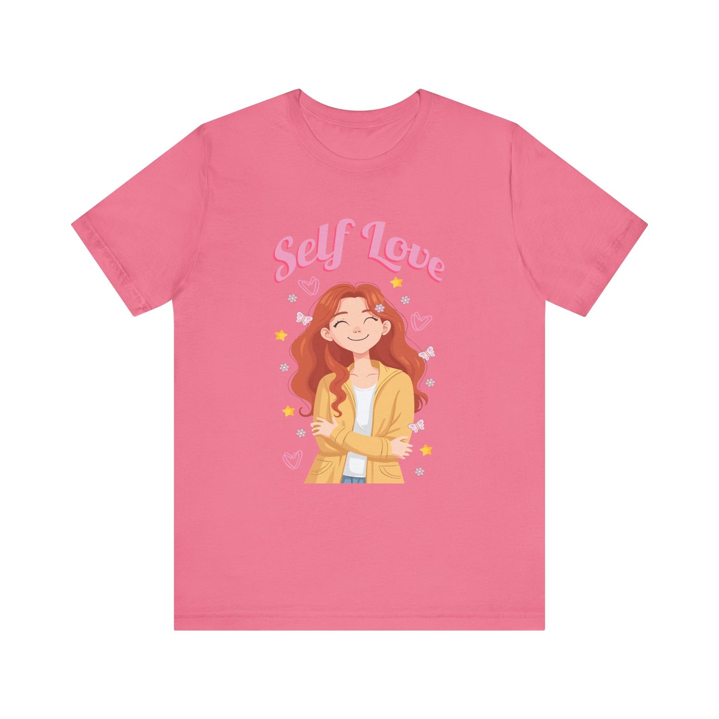Self Love Official Graphic Statement Tee for Mindful Souls, Inner Peace Seekers, and Confidence Builders Who Radiate Self Respect