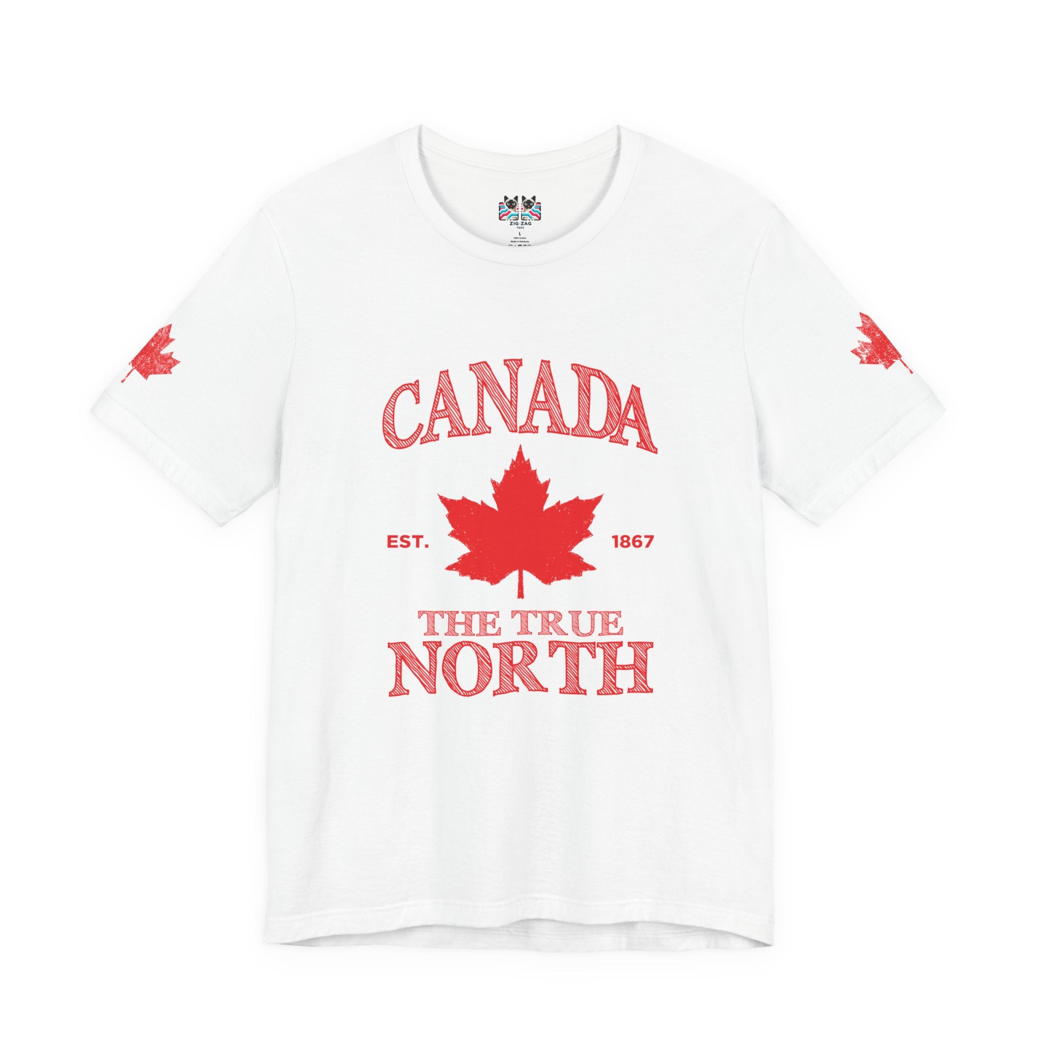 Canada True North Sketch Maple T-Shirt