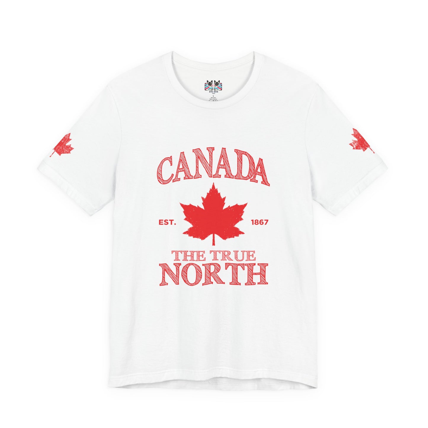 Canada True North Sketch Maple T-Shirt