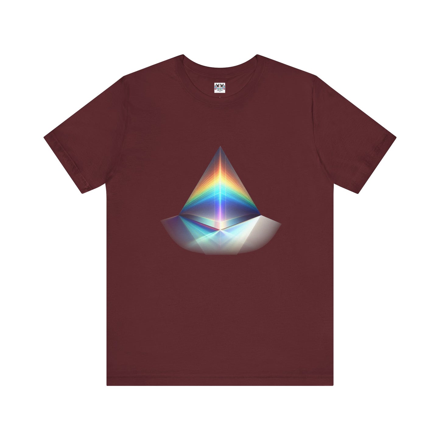 Prism Reflection Light Spectrum Art T-Shirt