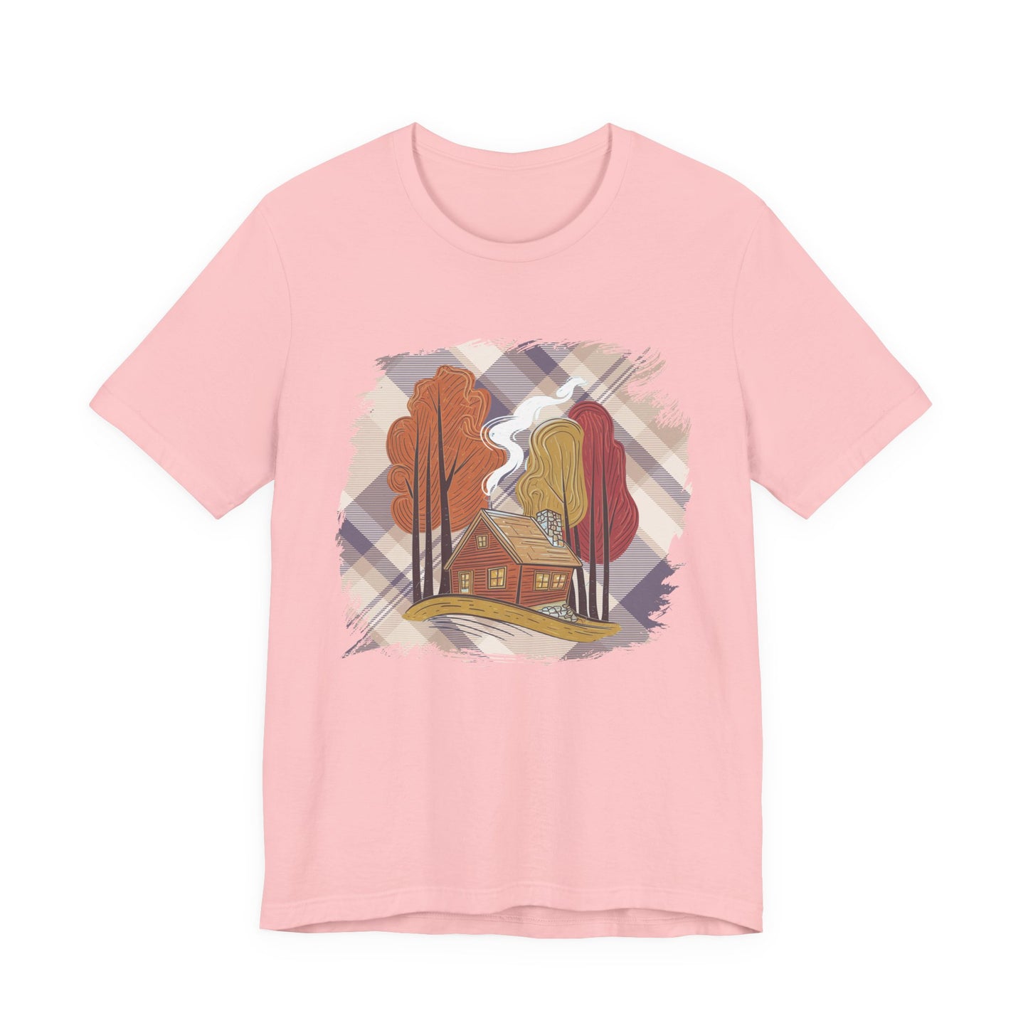 Flannels, Fires & Fall – Cozy Autumn Vibes Graphic T-Shirt