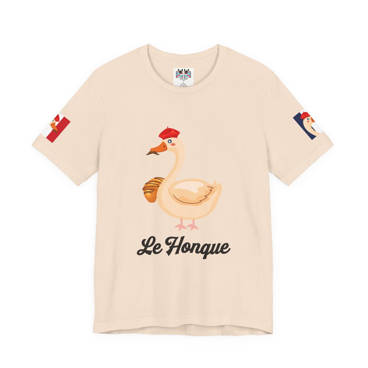Le Honque Goose T-Shirt – Funny French Beret Goose Meme Graphic Tee