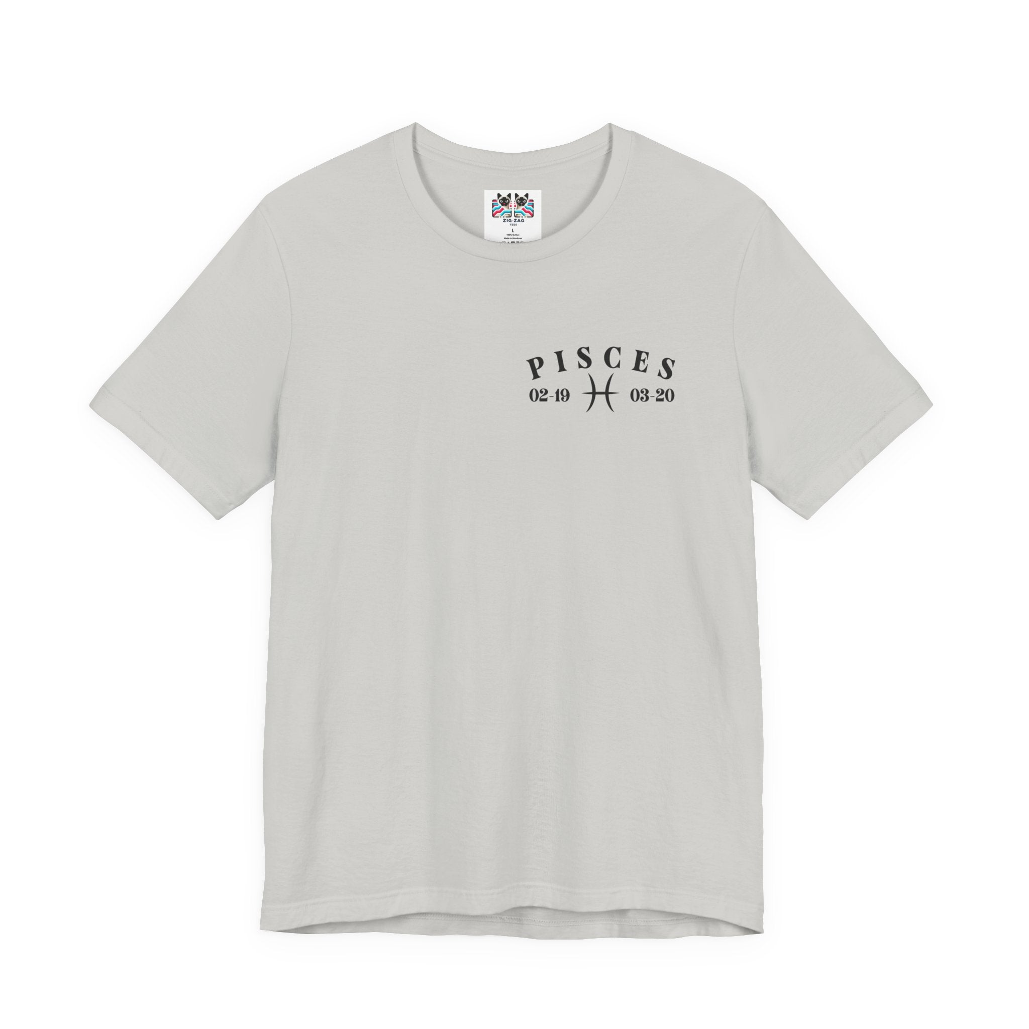 Pisces Constellation & Floral Zodiac T-Shirt – February 19 to March 20