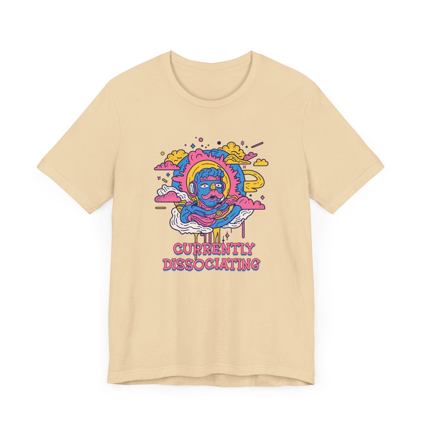 Currently Dissociating – Visually Detached from Reality or Oneself Graphic T-Shirt